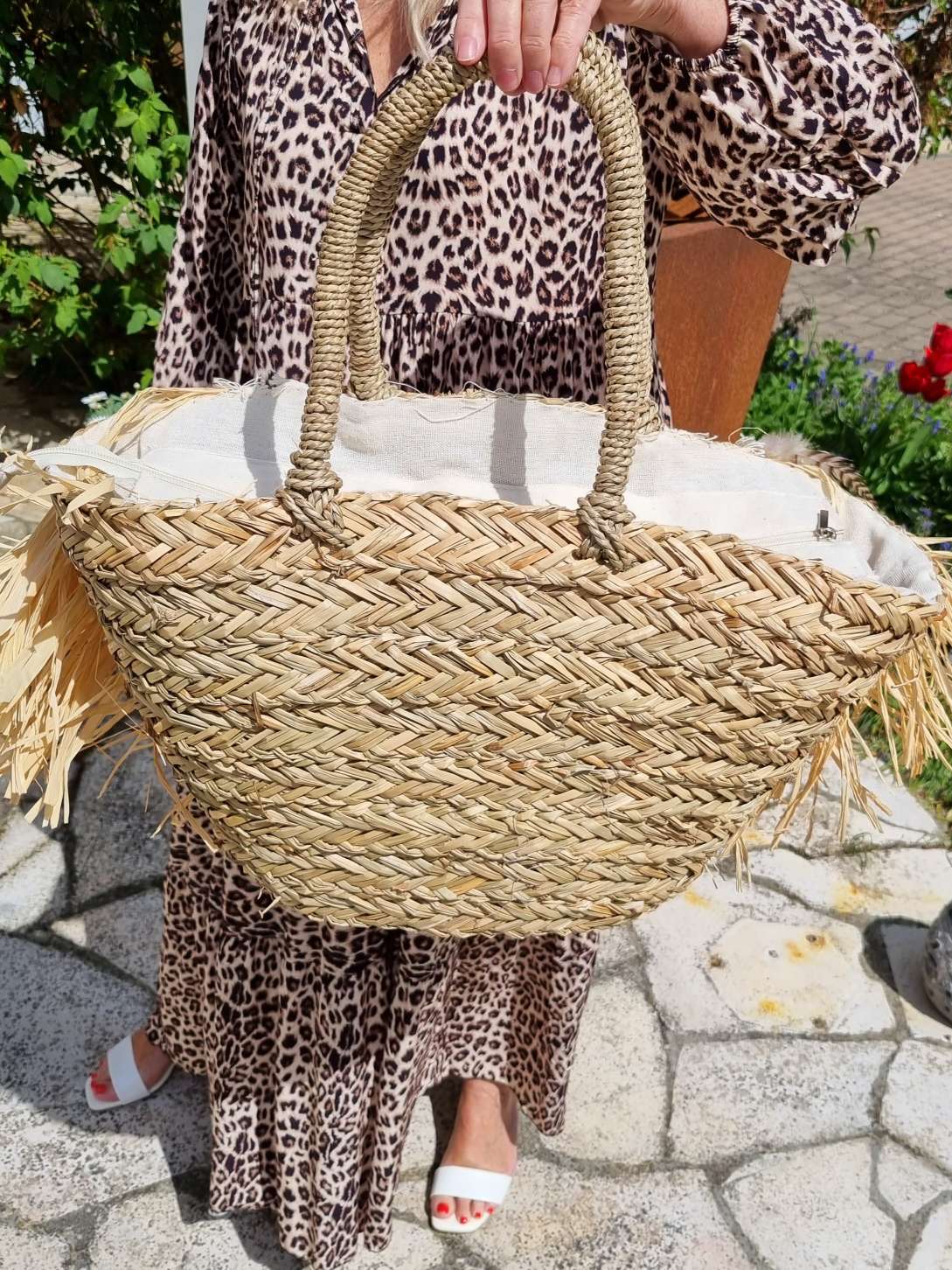 IBIZA BEACH BAG SUMMERLOVE Muscheln Details Strand Tasche Korb Federn Boho Bohemian IBIZA BEACH BAG SUMMERLOVE Muscheln Details Strand Tasche Korb Federn Boho Bohemian
