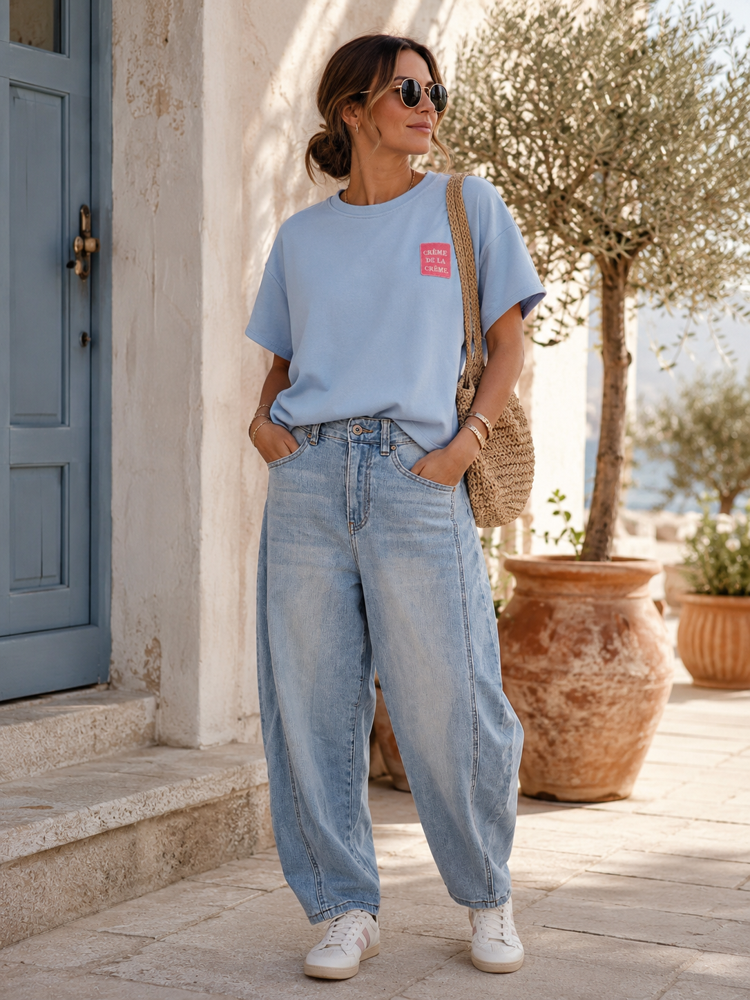 T-Shirt-Sweater Marielle Creme de la Creme Made in Italy 34-40/42
