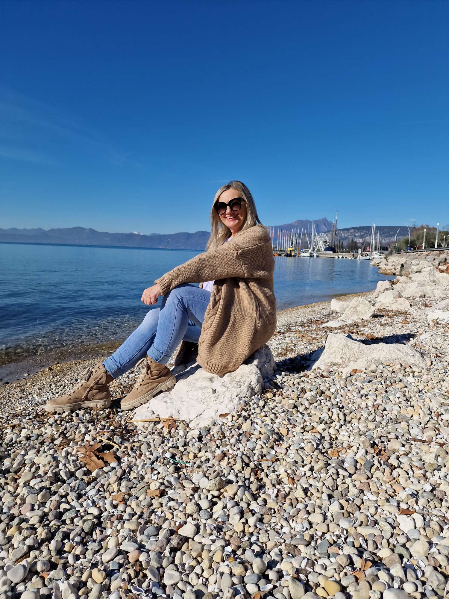 EDLER KNIT CARDIGAN BETTINA CAMEL 34-42 Made in Italy Strickjacke Strickmantel Mantel EDLER KNIT CARDIGAN BETTINA CAMEL 34-42 Made in Italy Strickjacke Strickmantel Mantel