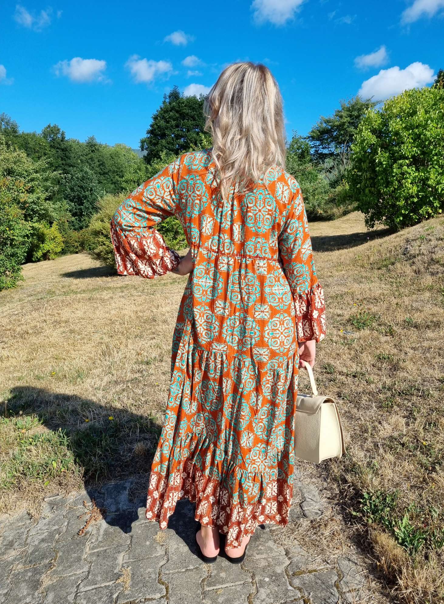 MAXI TUNIKA DRESS ISABELL ROST MINT 34-40/42 Made in Italy langes Kleid Hängerchen Tunikakleid MAXI TUNIKA DRESS ISABELL ROST MINT 34-40/42 Made in Italy langes Kleid Hängerchen Tunikakleid