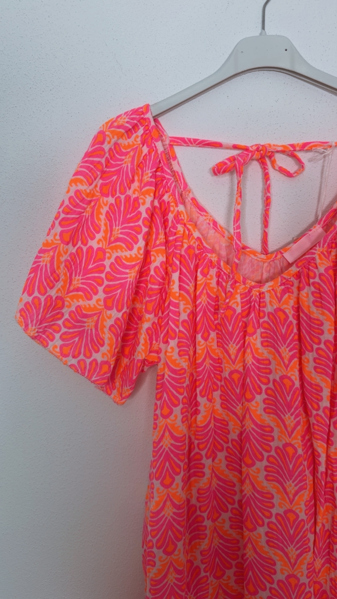 Kleid Favara Bloom Musselin Multicolor Made in Italy 34-40/42