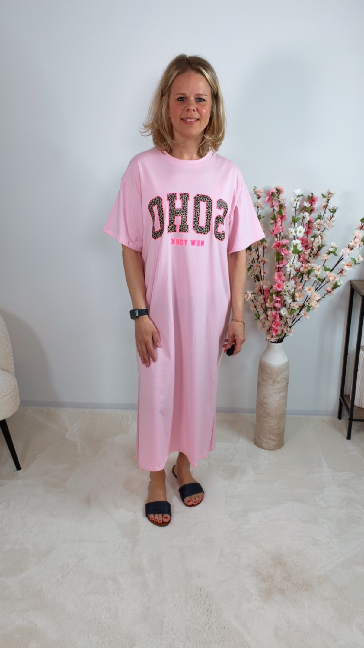 💚✨ T-Shirt-Kleid SOHO Zynaretta Made in Itlay 34-40/42