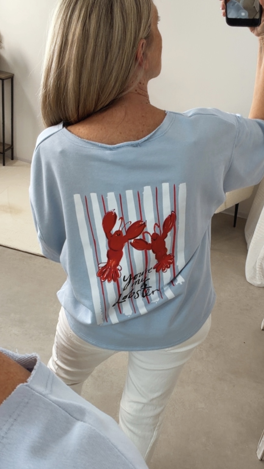 🦞💚✨ Sweat T-Shirt Zymeria Lobster Made in Itlay 34-42/44