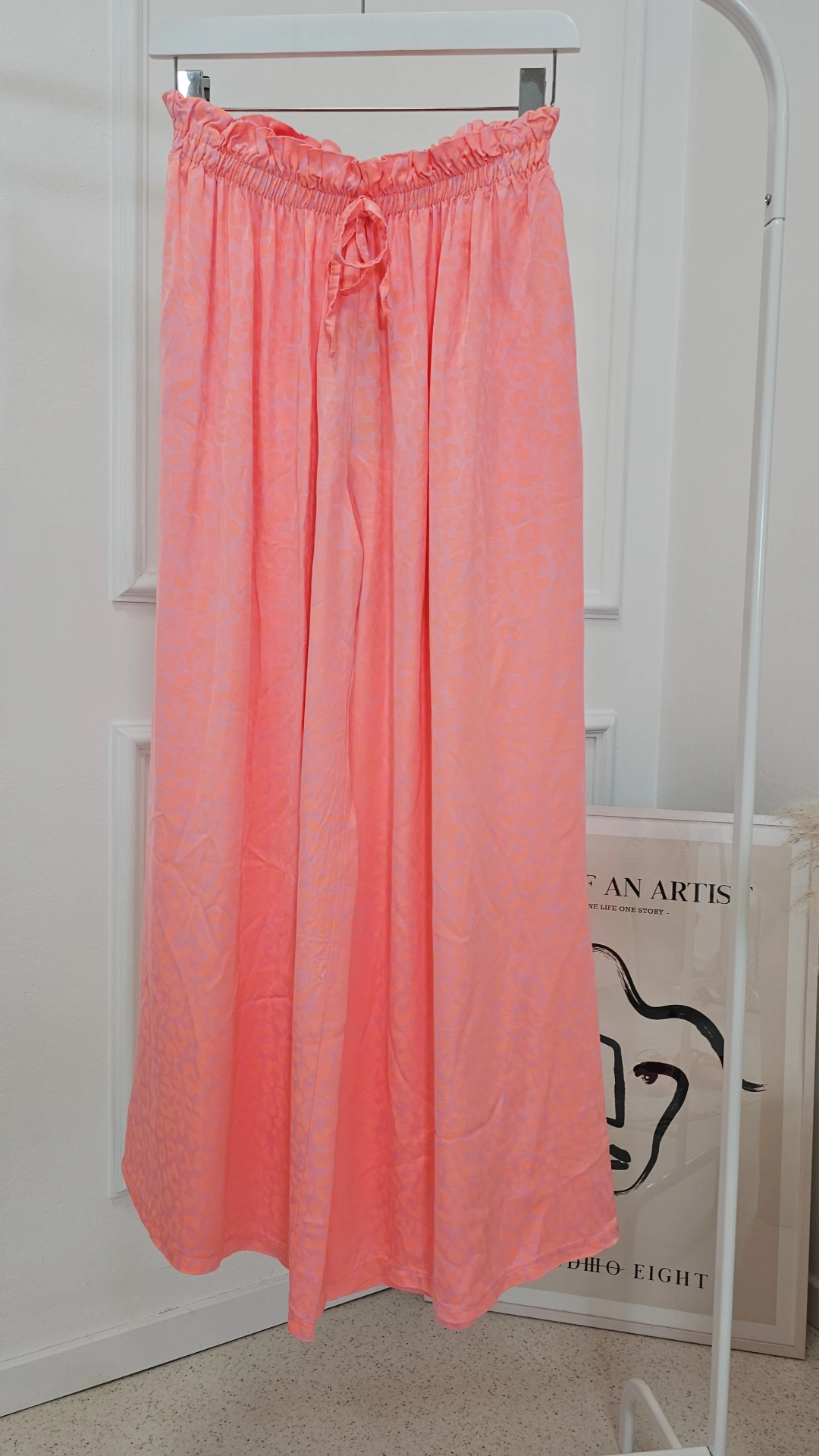 PALAZZO HOSE LANA Made in Italy 34 - 42