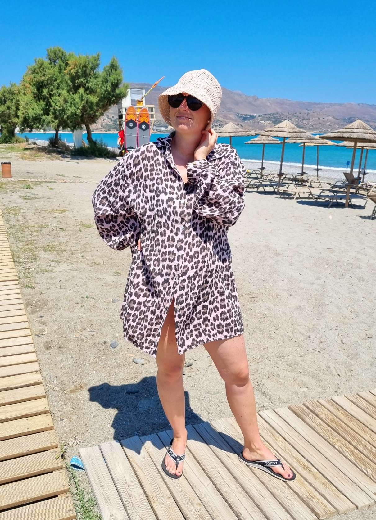 MUSSELIN OVERSIZE BLUSE SKYROS LEO ROSA 34-42 Made in Italy Longbluse Kleid Tunika Shirt Blusenjacke MUSSELIN OVERSIZE BLUSE SKYROS LEO ROSA 34-42 Made in Italy Longbluse Kleid Tunika Shirt Blusenjacke