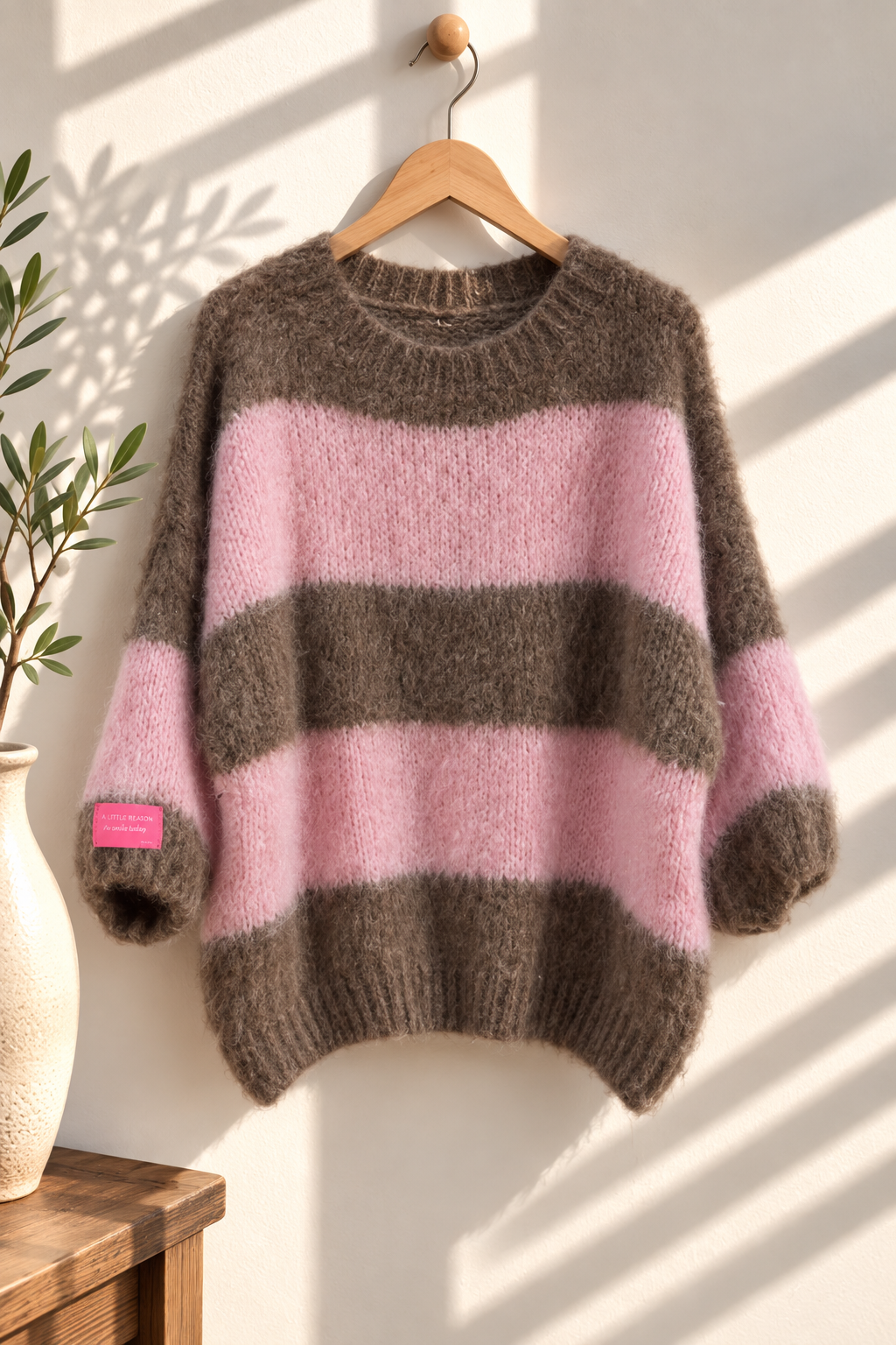 Kuschelpullover SP0082 – Made in Italy Gr. 34-42 Strick Pullover