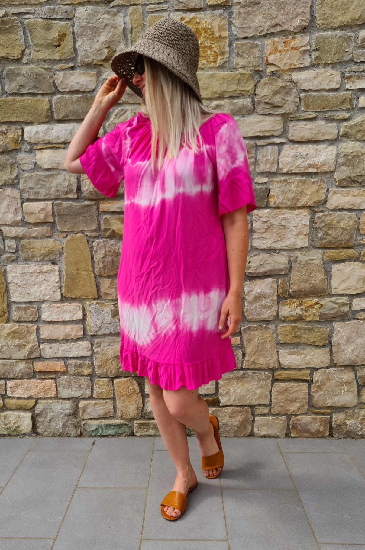 FISHER HAT MANDY Fischerhut Sonnenhut Stroh Hut Sommerhut verstellbar verschiedene Farben FISHER HAT MANDY Fischerhut Sonnenhut Stroh Hut Sommerhut verstellbar verschiedene Farben