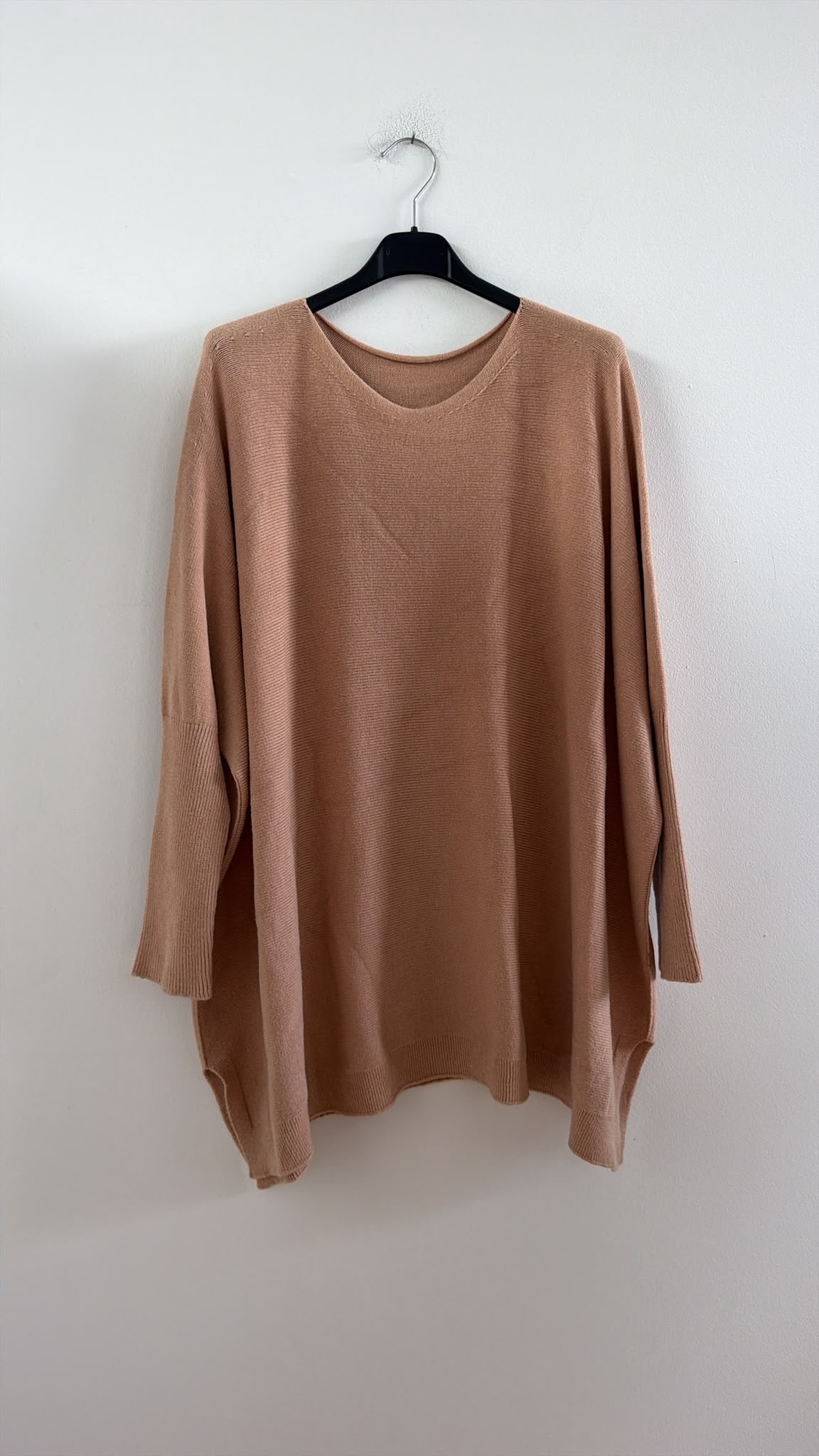 OVERSIZE KNIT SWEATER SIGRID Made in Italy 34-44/46 Strick Pullover