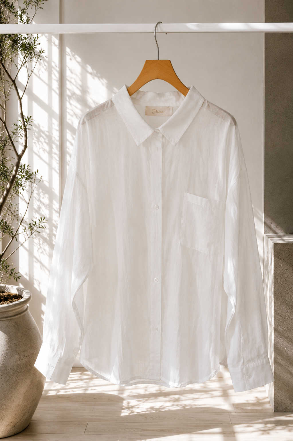 Signature Bluse „Élise“ – federleicht & elegant 34-44