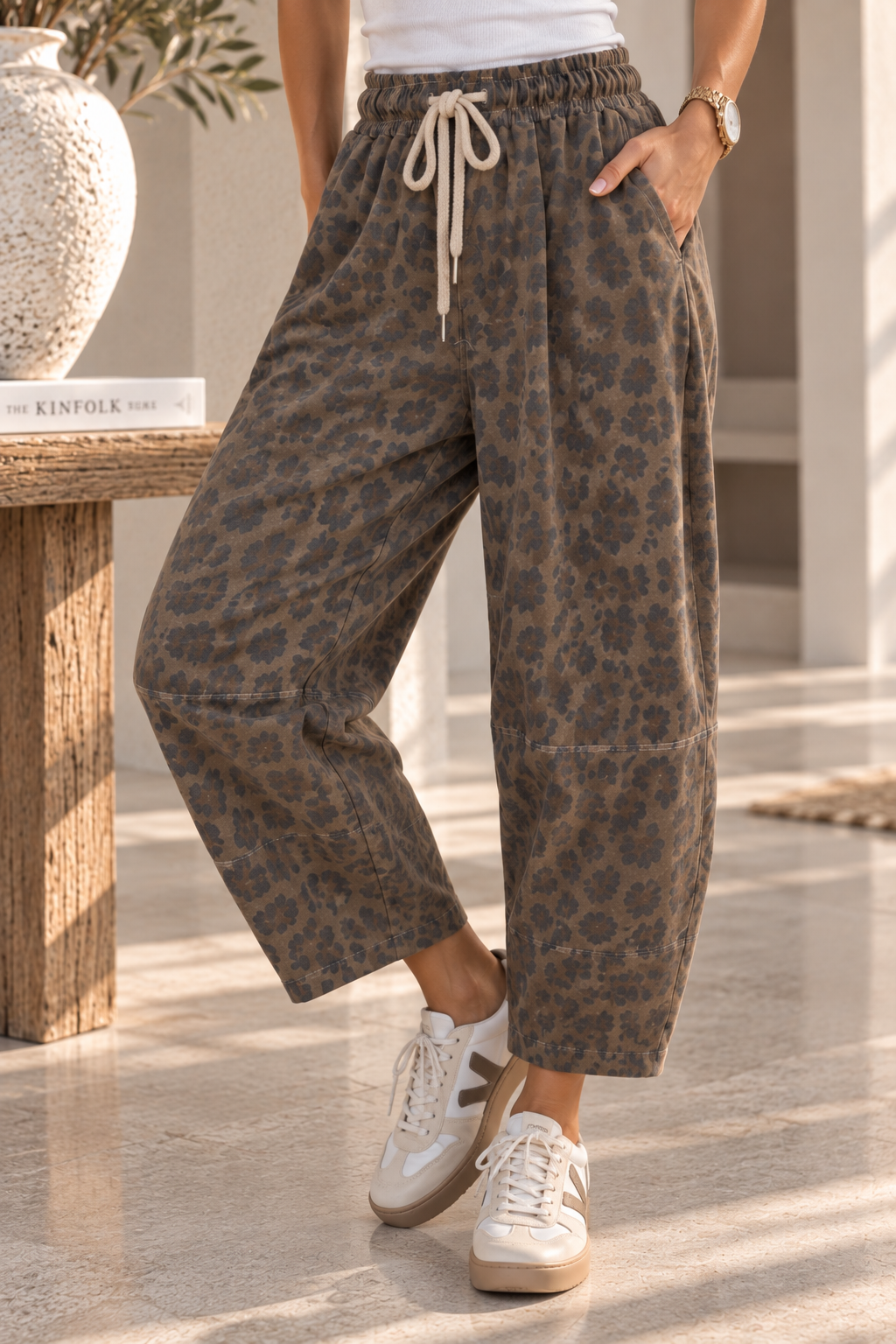 Ballonhose „Mosambik“ – Leo Jogpant | Made in Italy | bis Gr. 42/44 Barell
