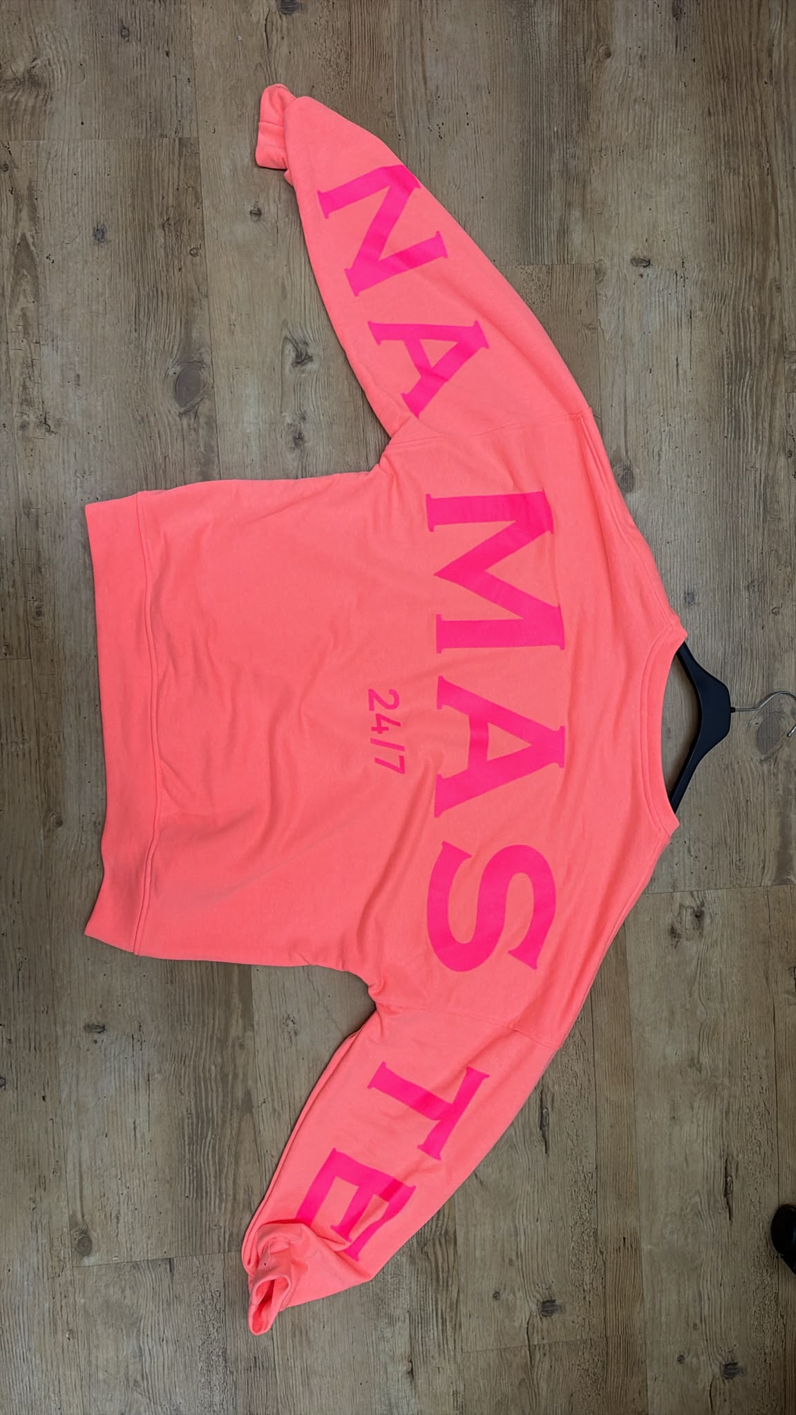 Sweatshirt „Namaste 24/7 Uni“ – Made in Italy | One Size bis ca. Gr. 42