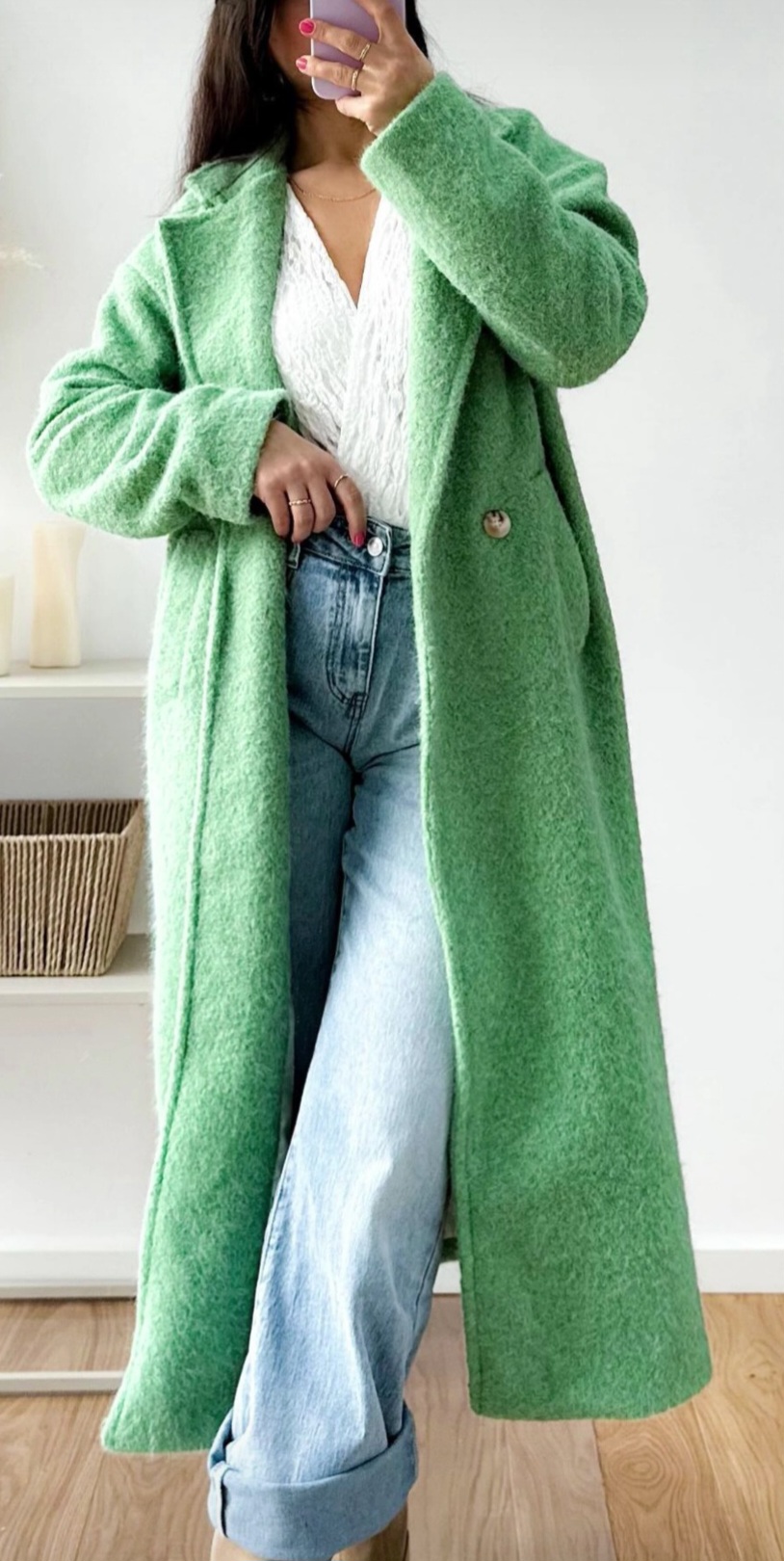 TREND MANTEL ELVIRA 36 - 43 Trench Coat Made in Italy