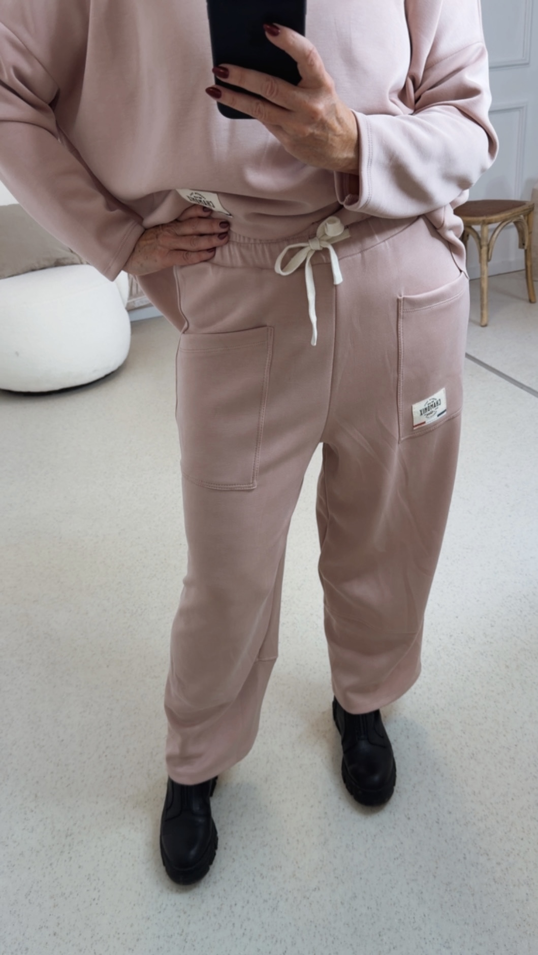 SOFTE JOGPANT CHAMONIX  34-44 Made in Italy