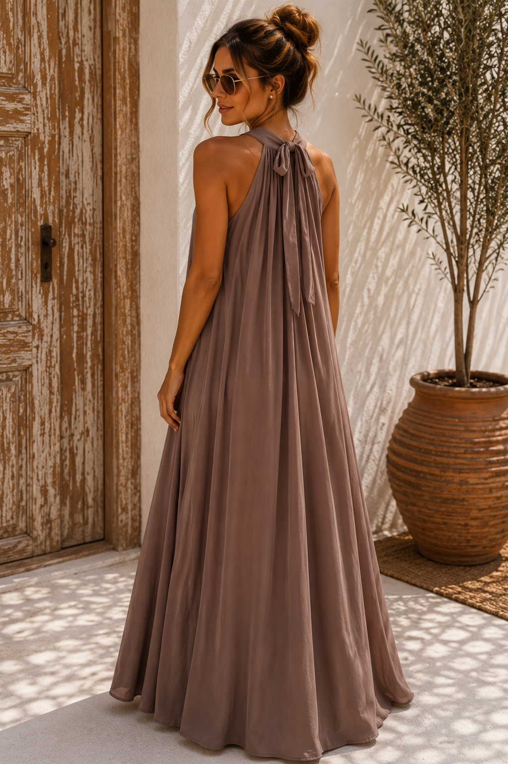 Kofferkleid Kleid „Amboseli“ lang – Dein stilvoller Begleiter für jeden Sommertag Made in Italy Gr 34-42