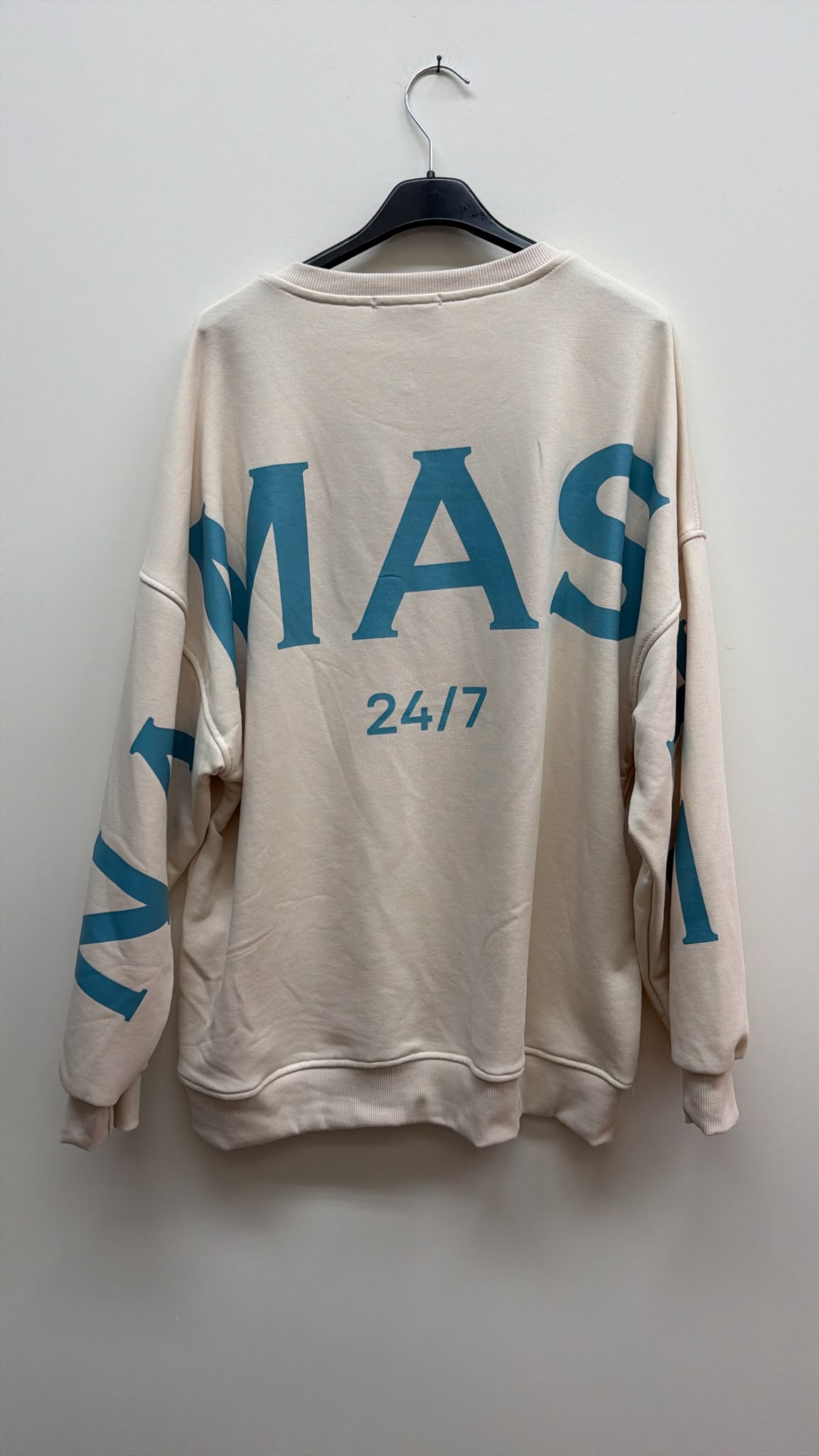 Sweatshirt „Namaste 24/7 Uni“ – Made in Italy | One Size bis ca. Gr. 42