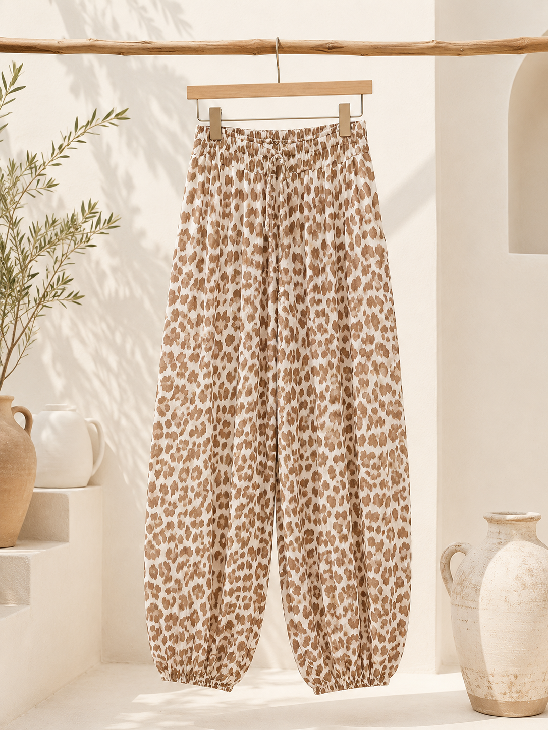 Ballon Hose Liyana Leo Musselin Made in Italy 34-42