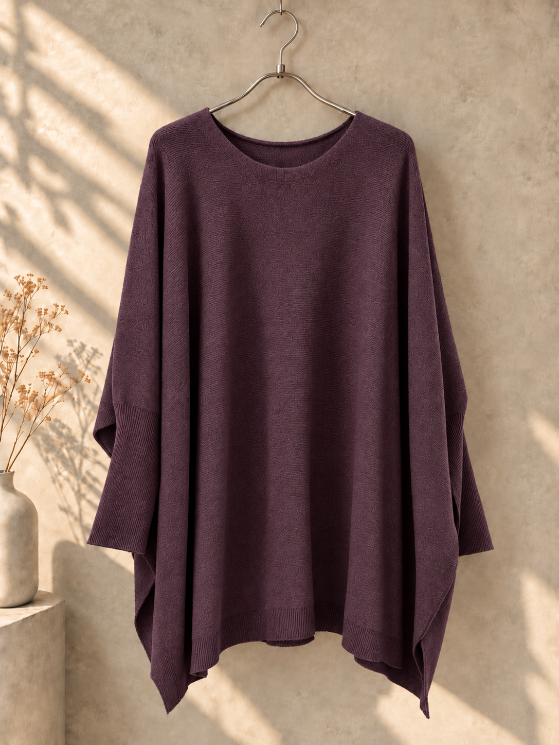 OVERSIZE KNIT SWEATER SIGRID Made in Italy 34-44/46 Strick Pullover
