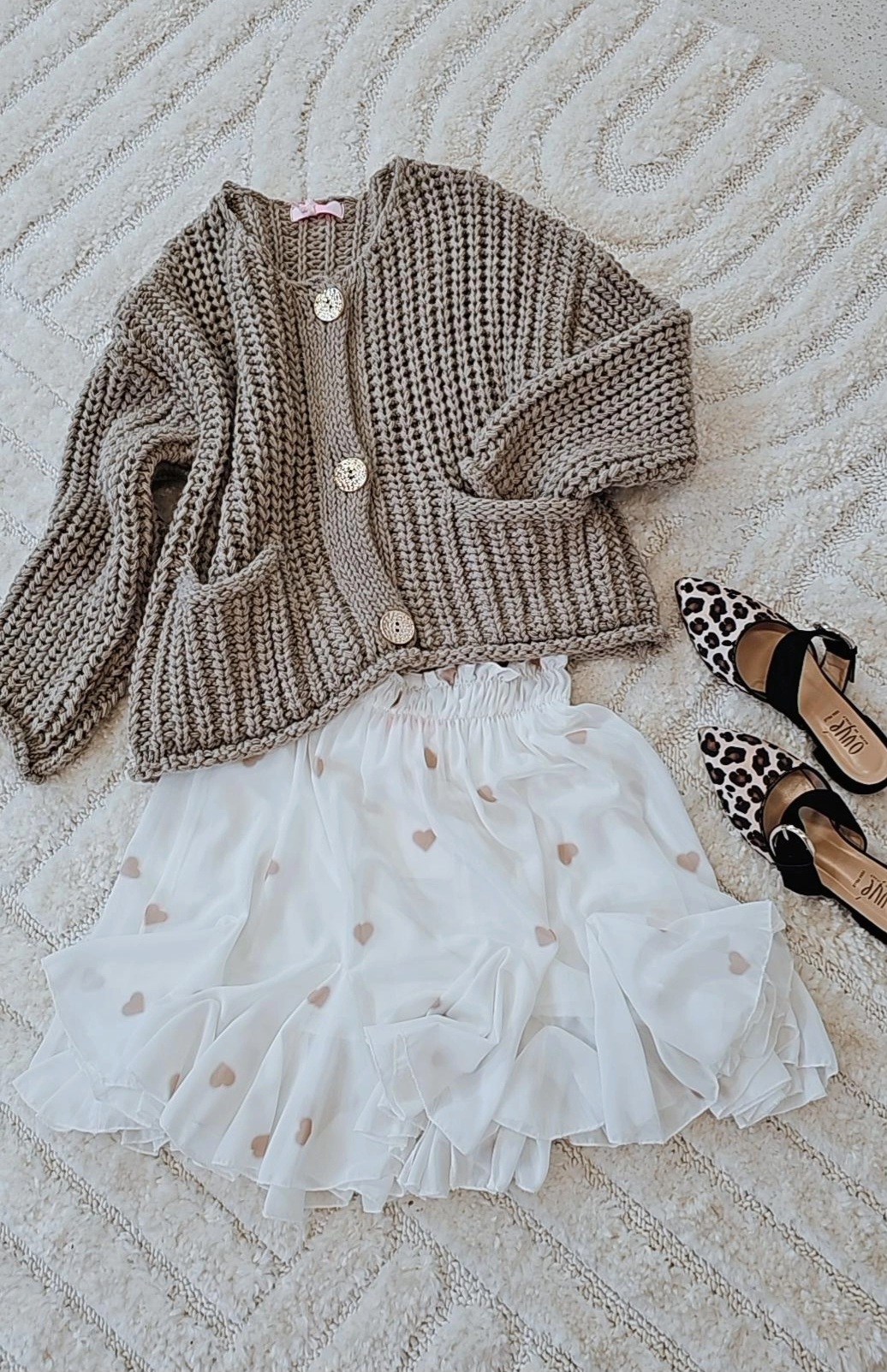 GROBSTRICK CARDIGAN SHANNEN Made in Italy 34-40/42