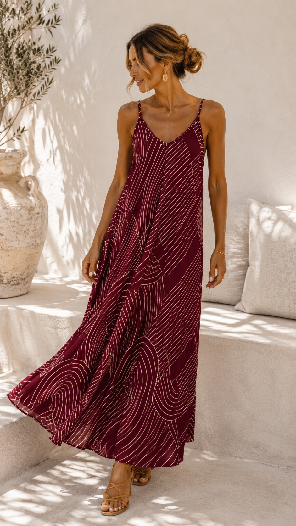 Kleid Mariella – Exklusiver Seiden-Look mit besonderem Design Made in Italy Gr 34-42/44