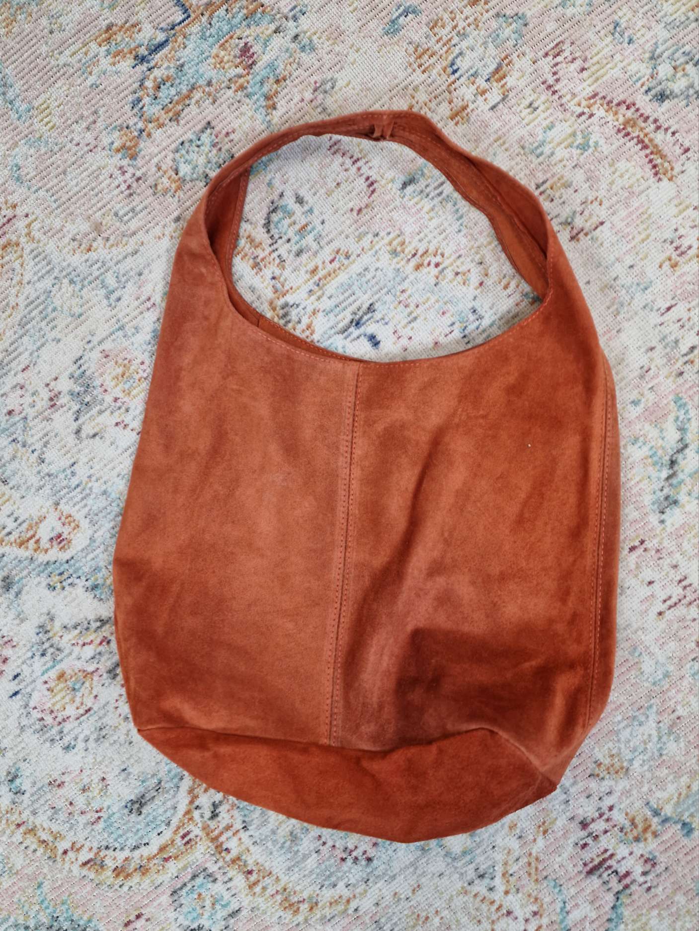 WILDLEDER SHOPPER VRONI ROST Made in Italy Leder Tasche versch. Farben WILDLEDER SHOPPER VRONI ROST Made in Italy Leder Tasche versch. Farben