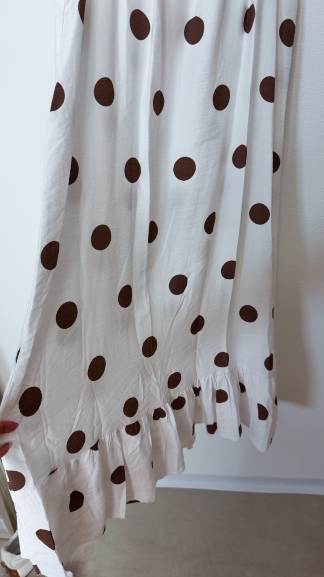 Dots Kleid Isla Spaghettiträger Made in Italy 34-42