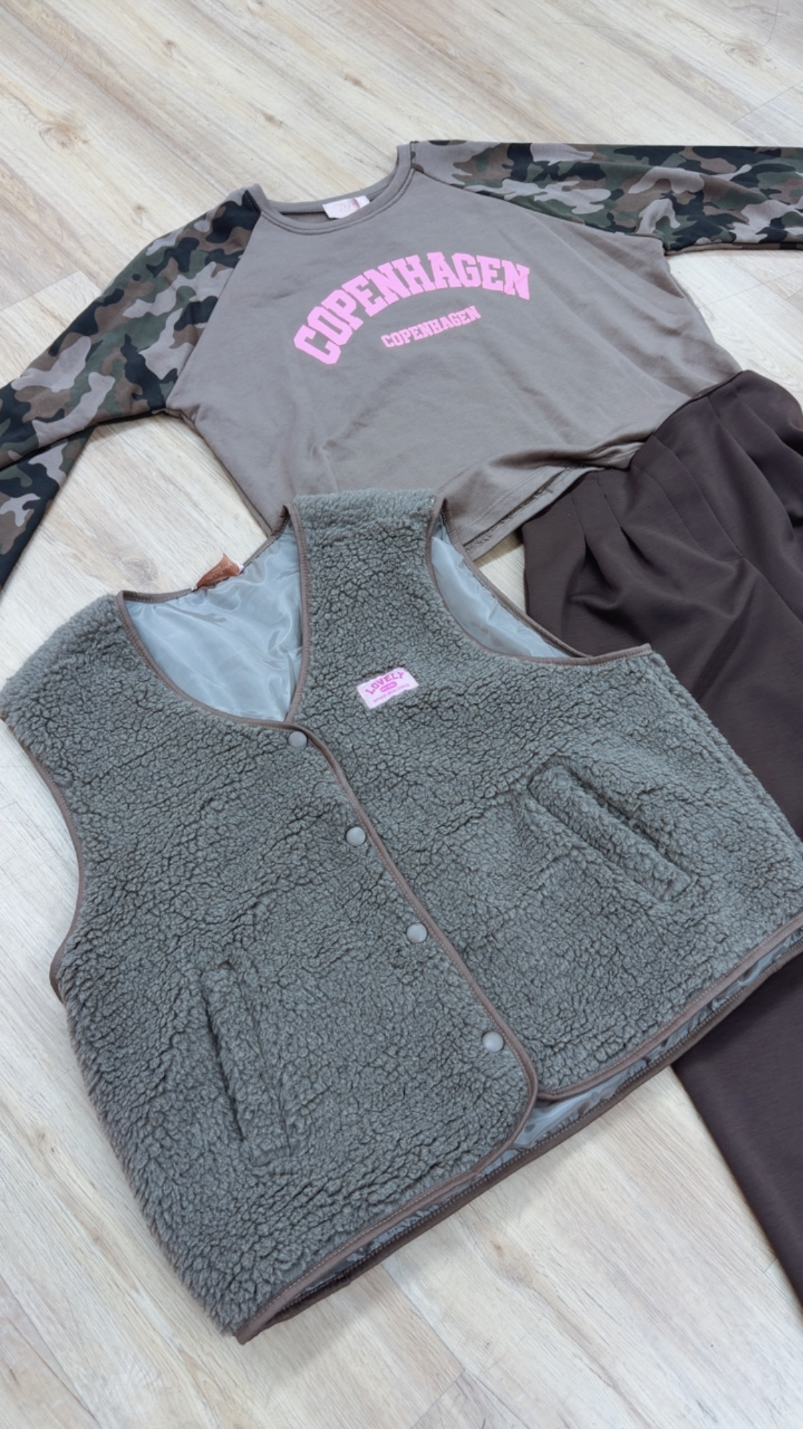 Teddyweste mit Lovely-Patch – Made in Italy | TW0191