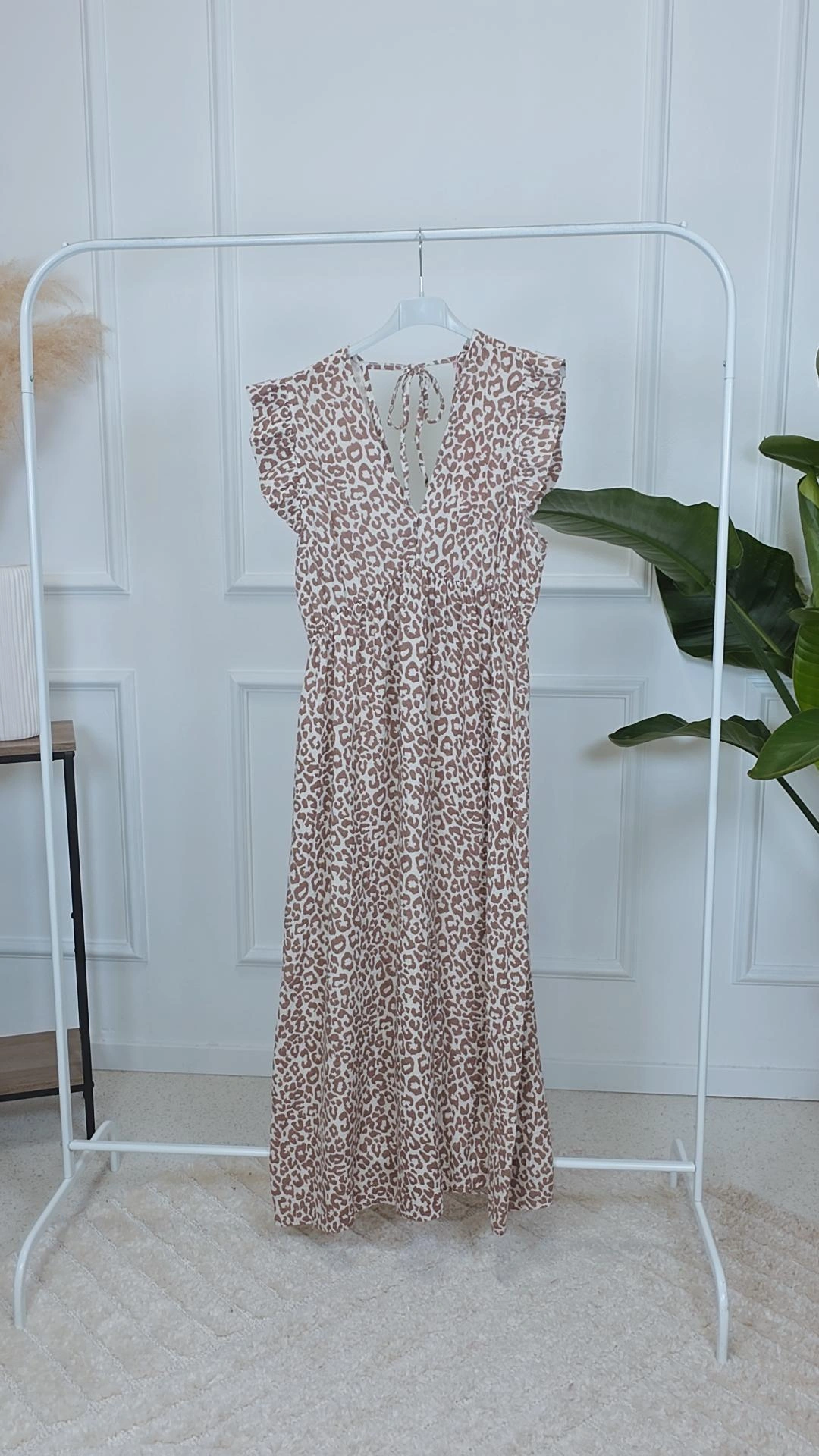 MUSSELIN LEO KLEID ZOE 34 - 42 Made in Italy ärmellos Rüsche