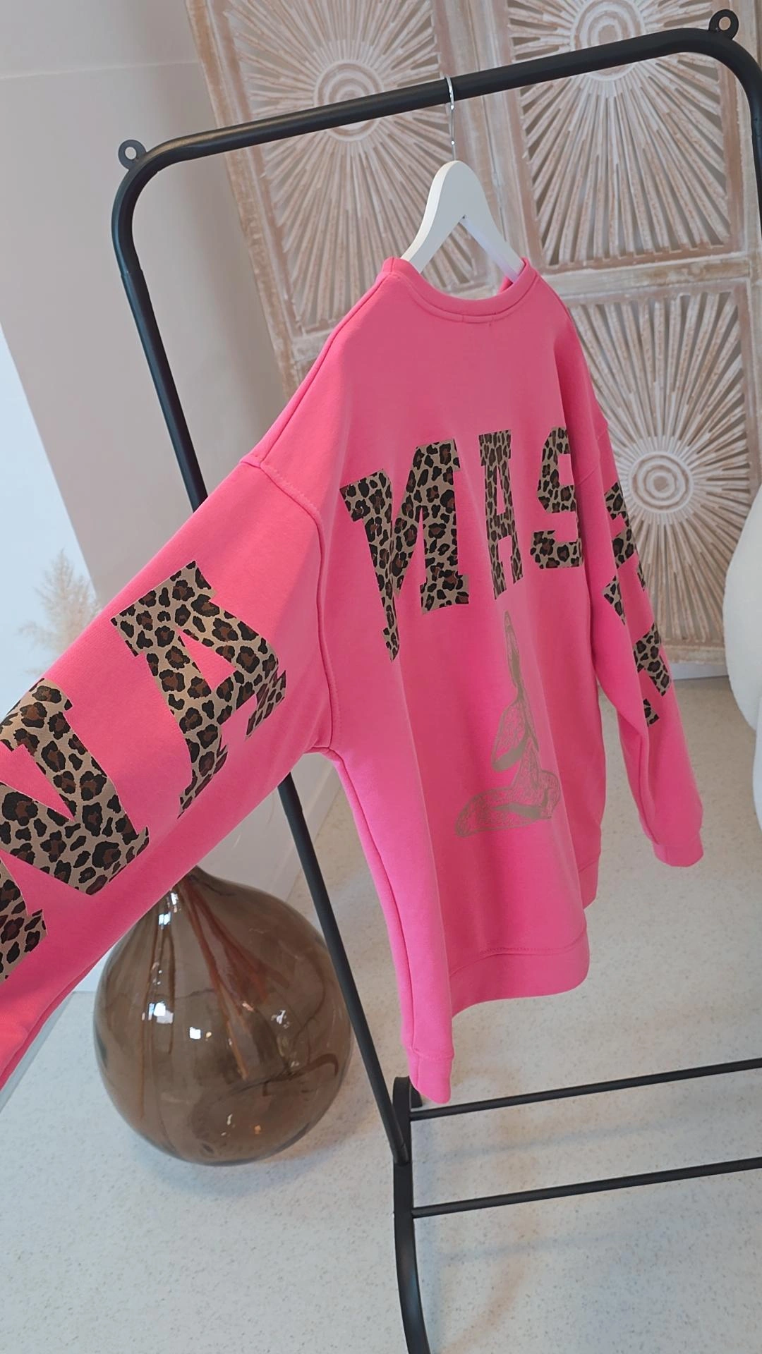 OVERSIZE SWEATER NAMASTE EMIL LEO Made in Italy 34-44 