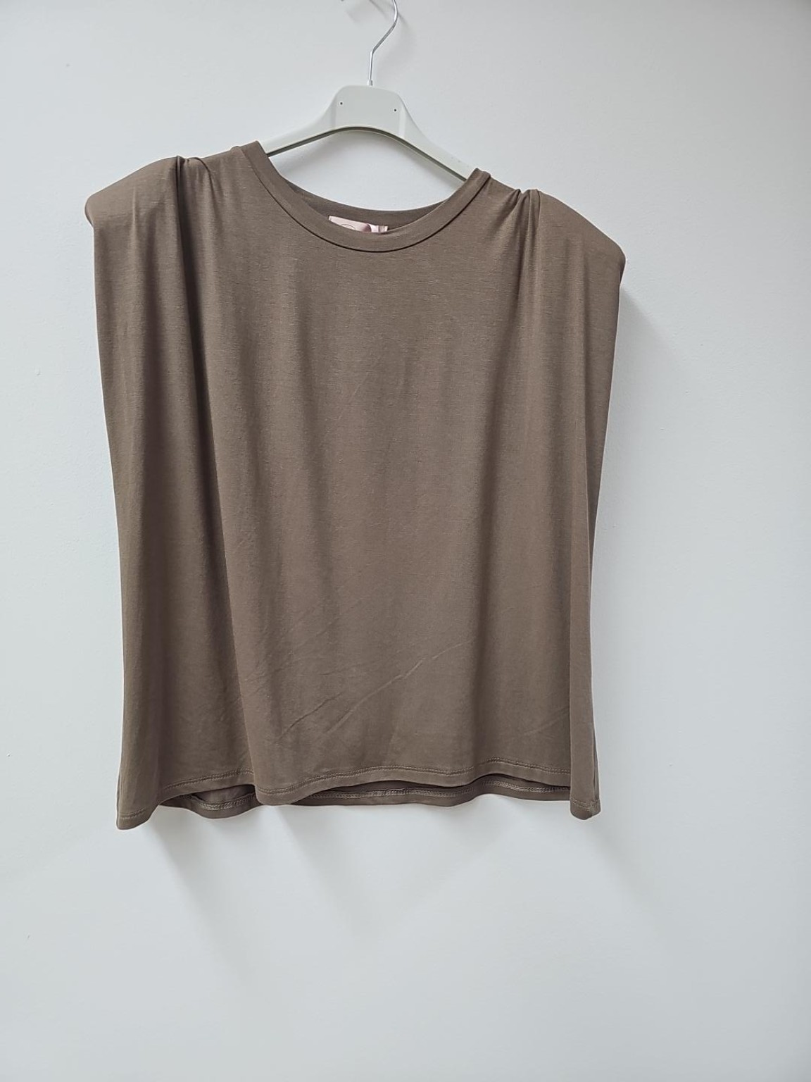 Shirt Talina mit Schulterpolstern Made in Italy 34-42/44