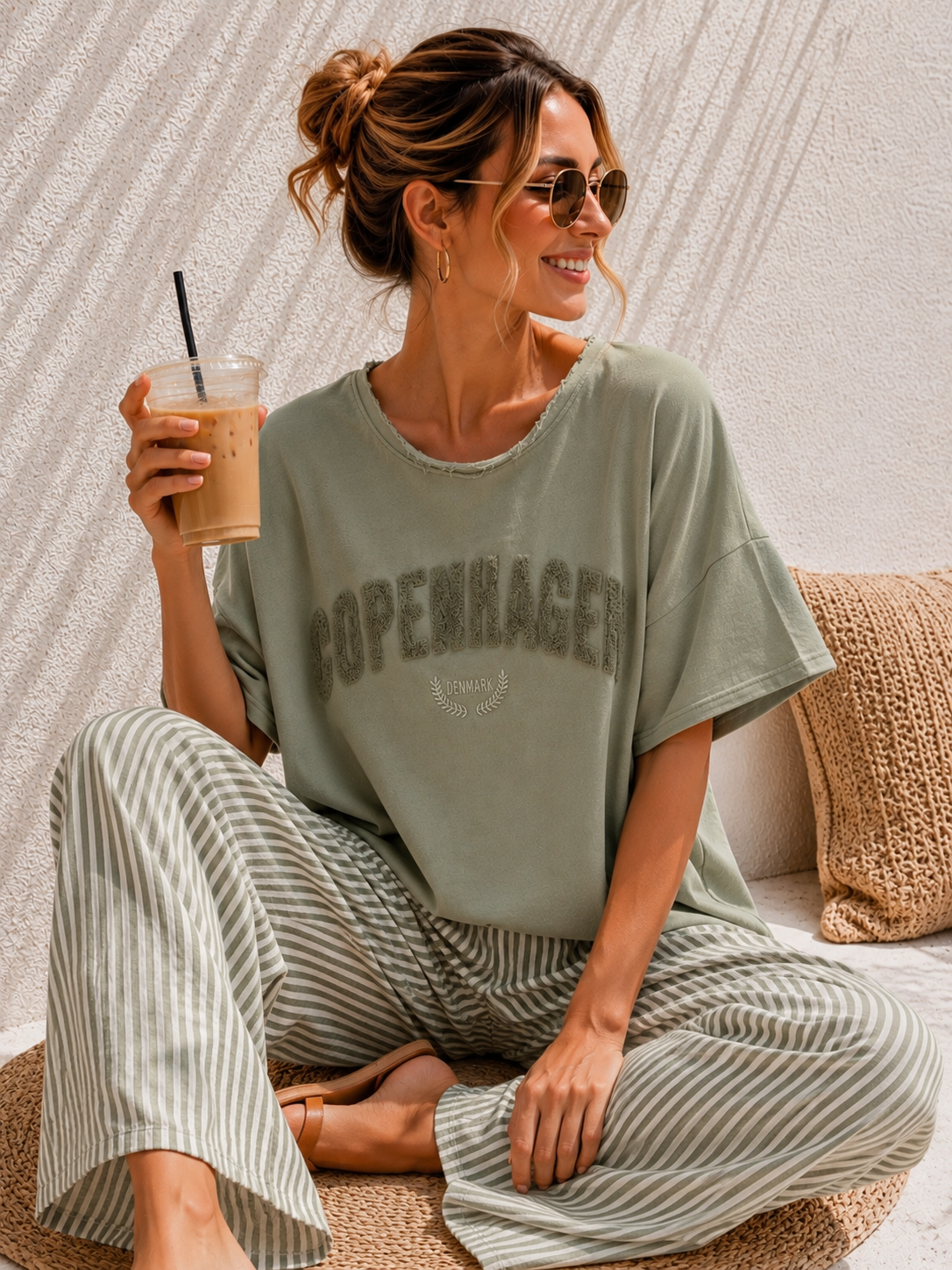 💖✨👚 T-Shirt-Sweater Elinara Copenhagen Made in Italy 34-42/44
