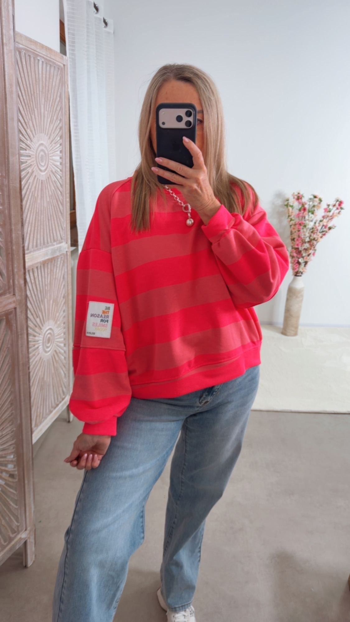 SWEATER PINA STRIPES Made in Italy 36 - 42