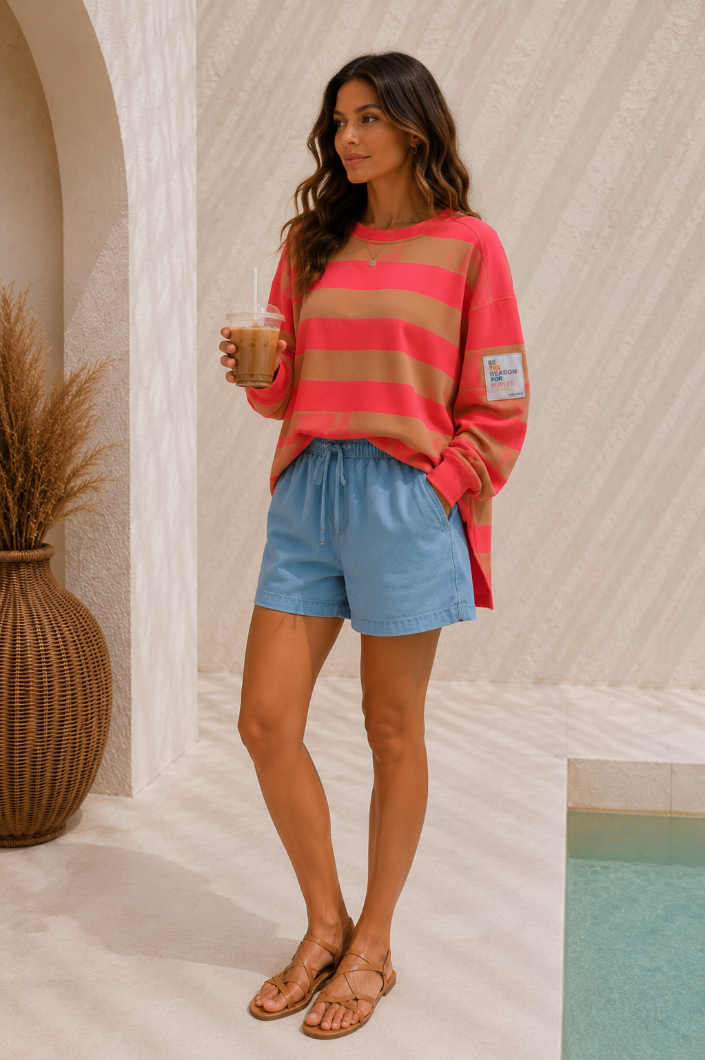 SWEATER PINA STRIPES Made in Italy 36 - 42