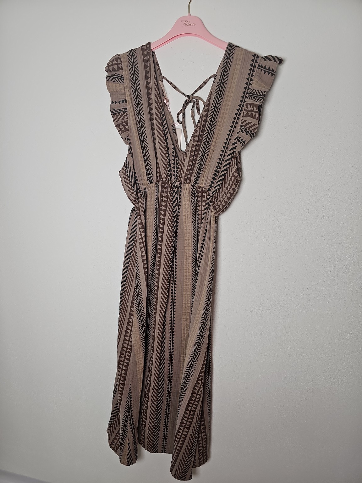 Aztek Musselin Kleid Elira Made in Italy 34-42