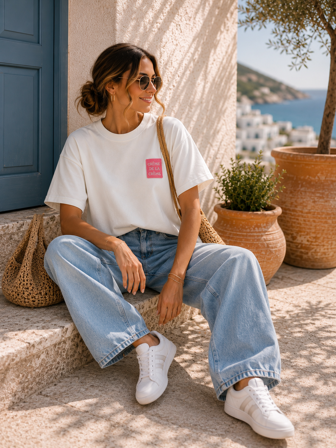 T-Shirt-Sweater Marielle Creme de la Creme Made in Italy 34-40/42