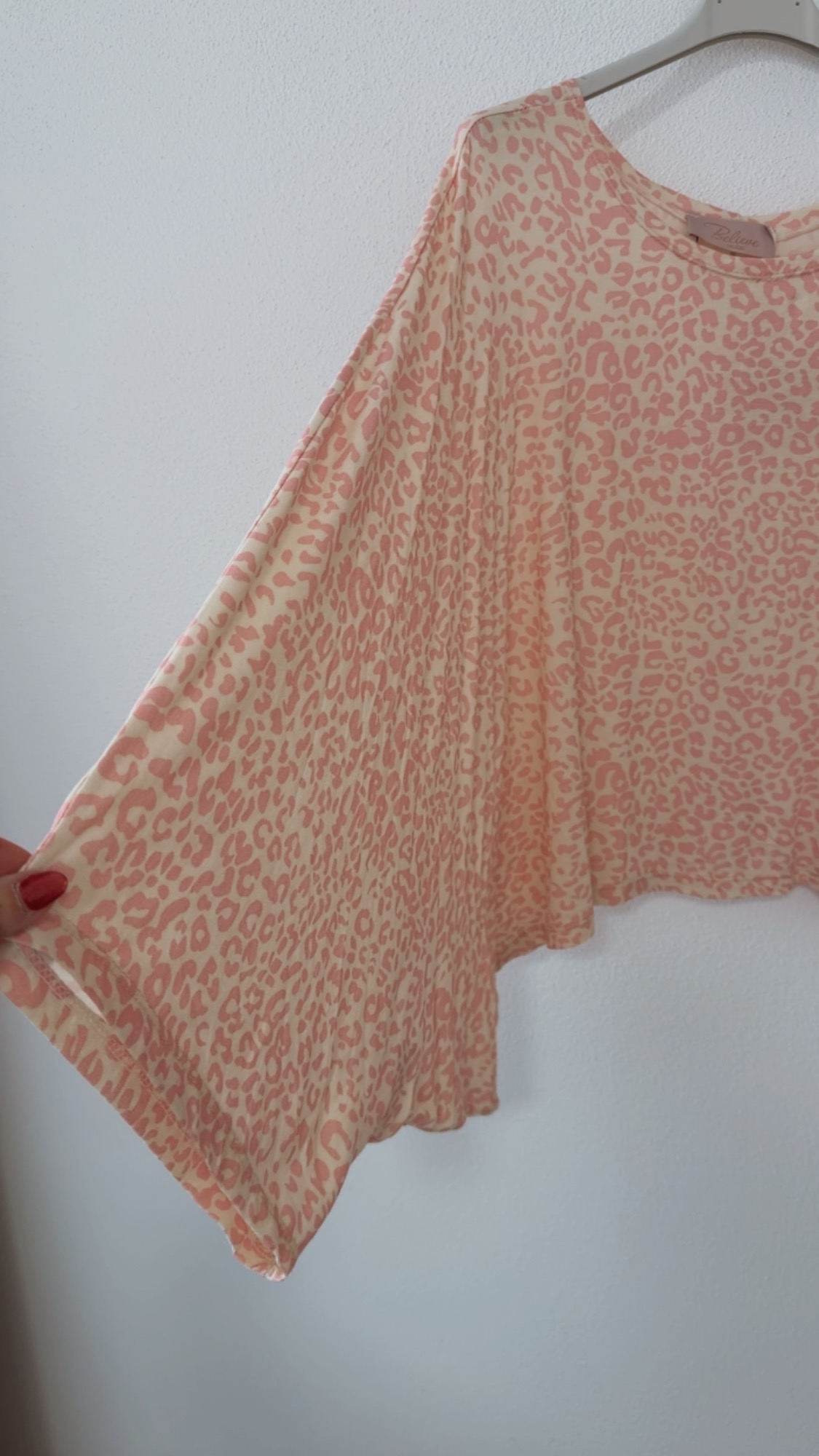 Oversize Fledermausshirt „Zanzibar“ ✨ Made in Italy • weich fließendes Oversize-Shirt • Größe 34–46