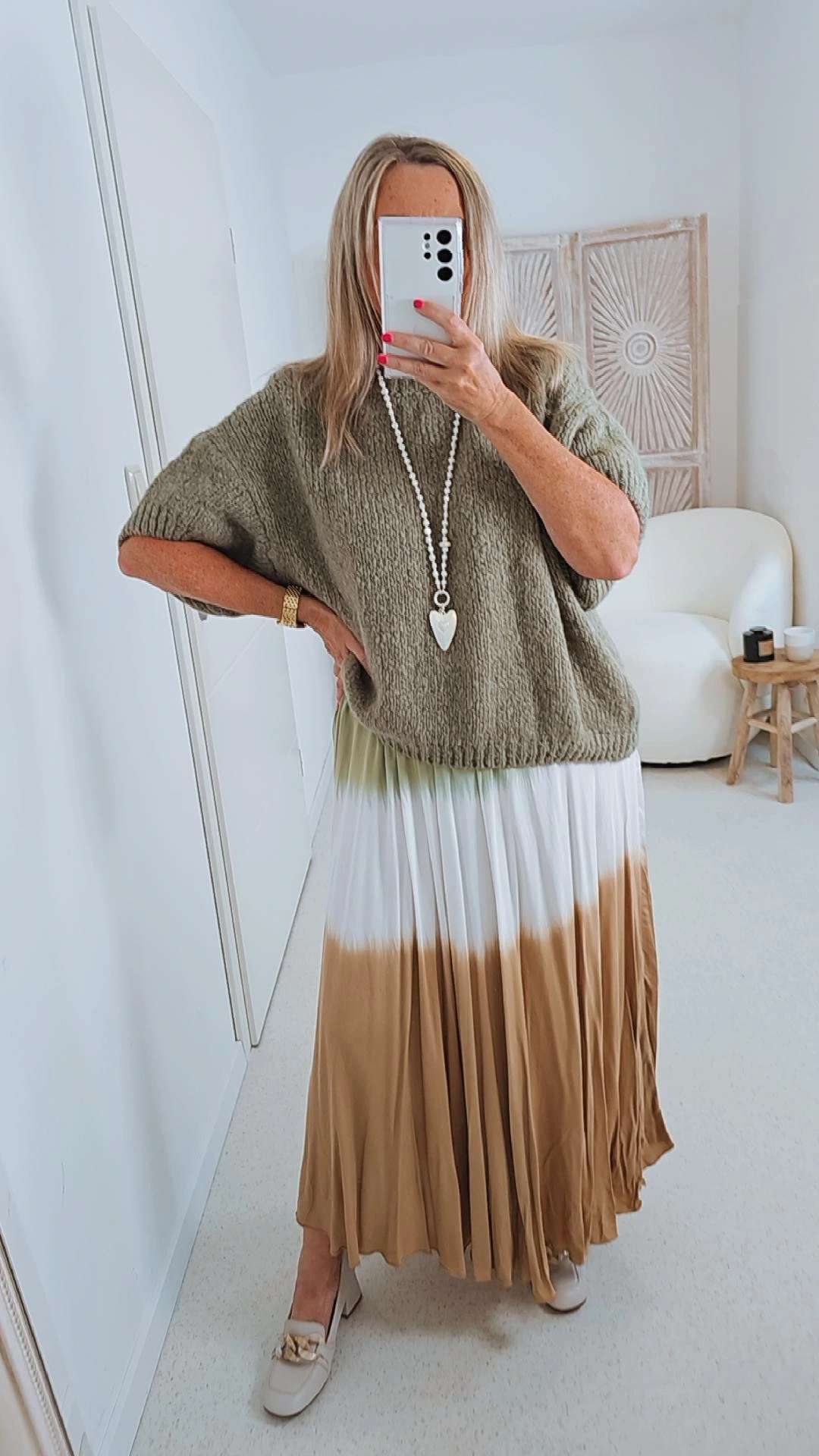 STRICKPULLOVER ELLI Strick Pullover Made in Italy 34-38 Knit Sweater STRICKPULLOVER ELLI Strick Pullover Made in Italy 34-38 Knit Sweater