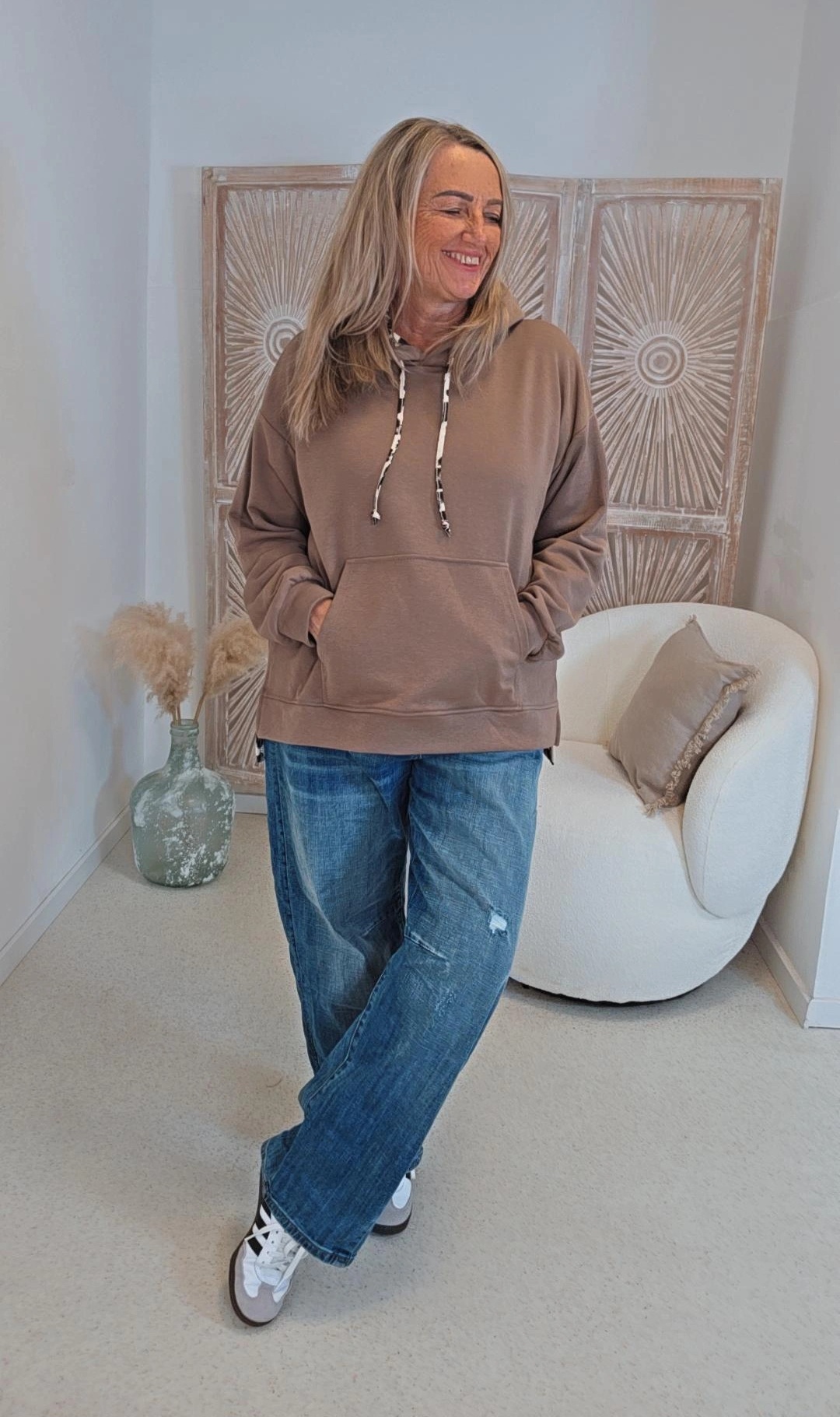 HOODIE PALINA LEODETAILS 34-44 Made in Italy 
