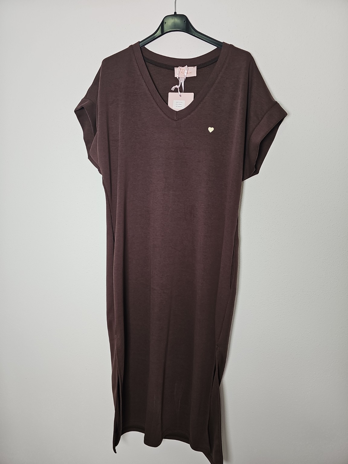 Sweatshirt-Kleid Taliya Mini Herz Made in Italy 34-42/44