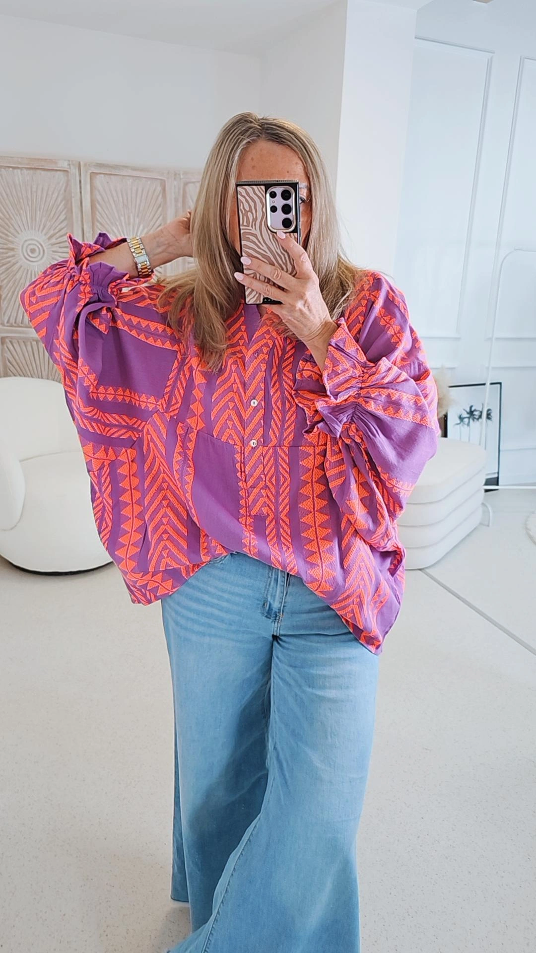 EXKLUSIVE BLUSE HELGA BOHO STYLE 34-46