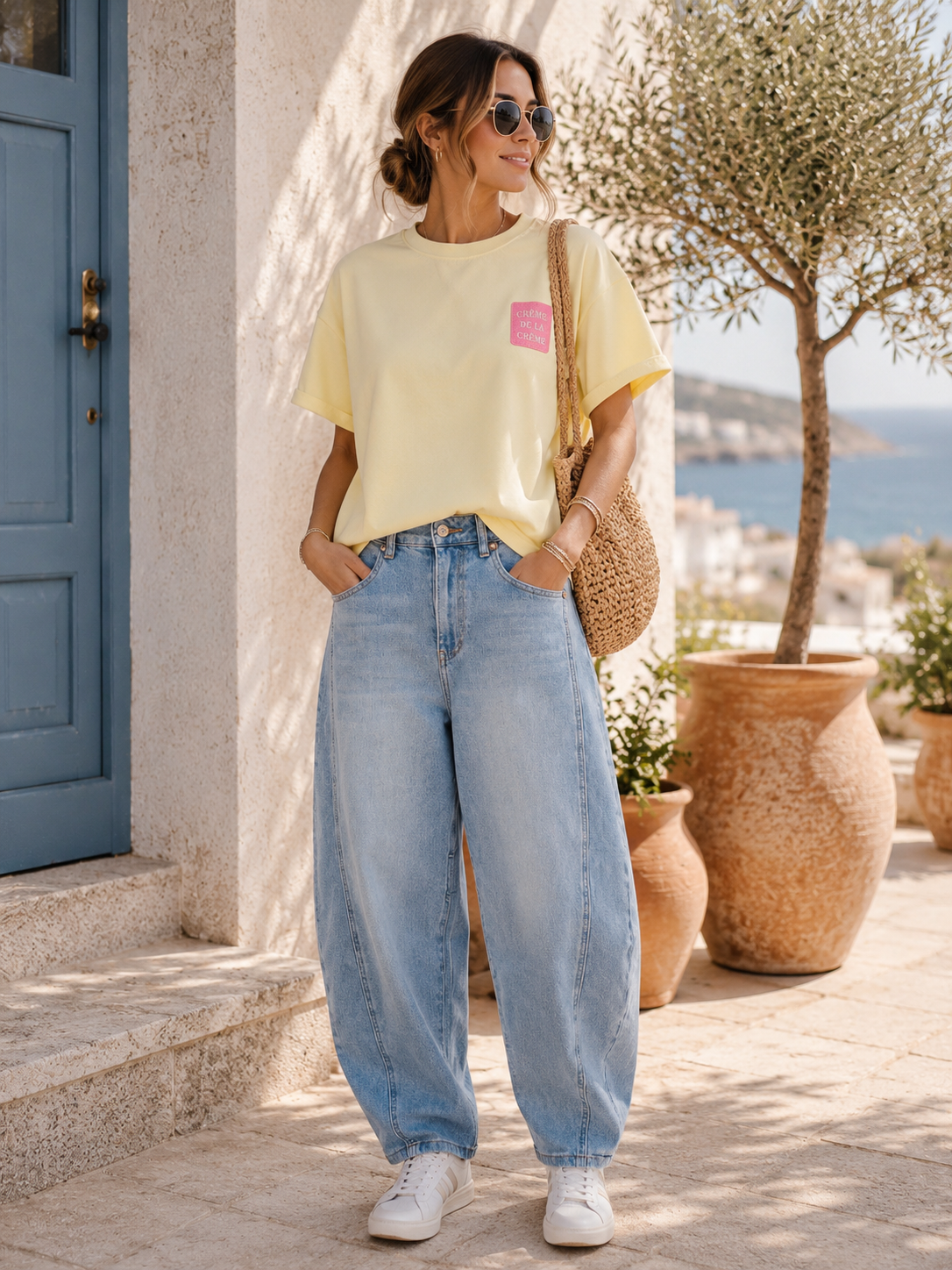 T-Shirt-Sweater Marielle Creme de la Creme Made in Italy 34-40/42