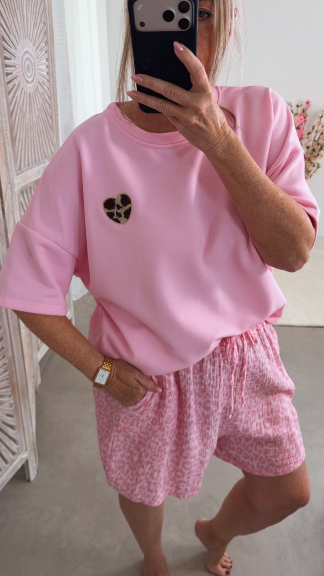 💙✨🧵 T-Shirt-Sweater Leo Herz Aveliora Made in Italy 34-42/44