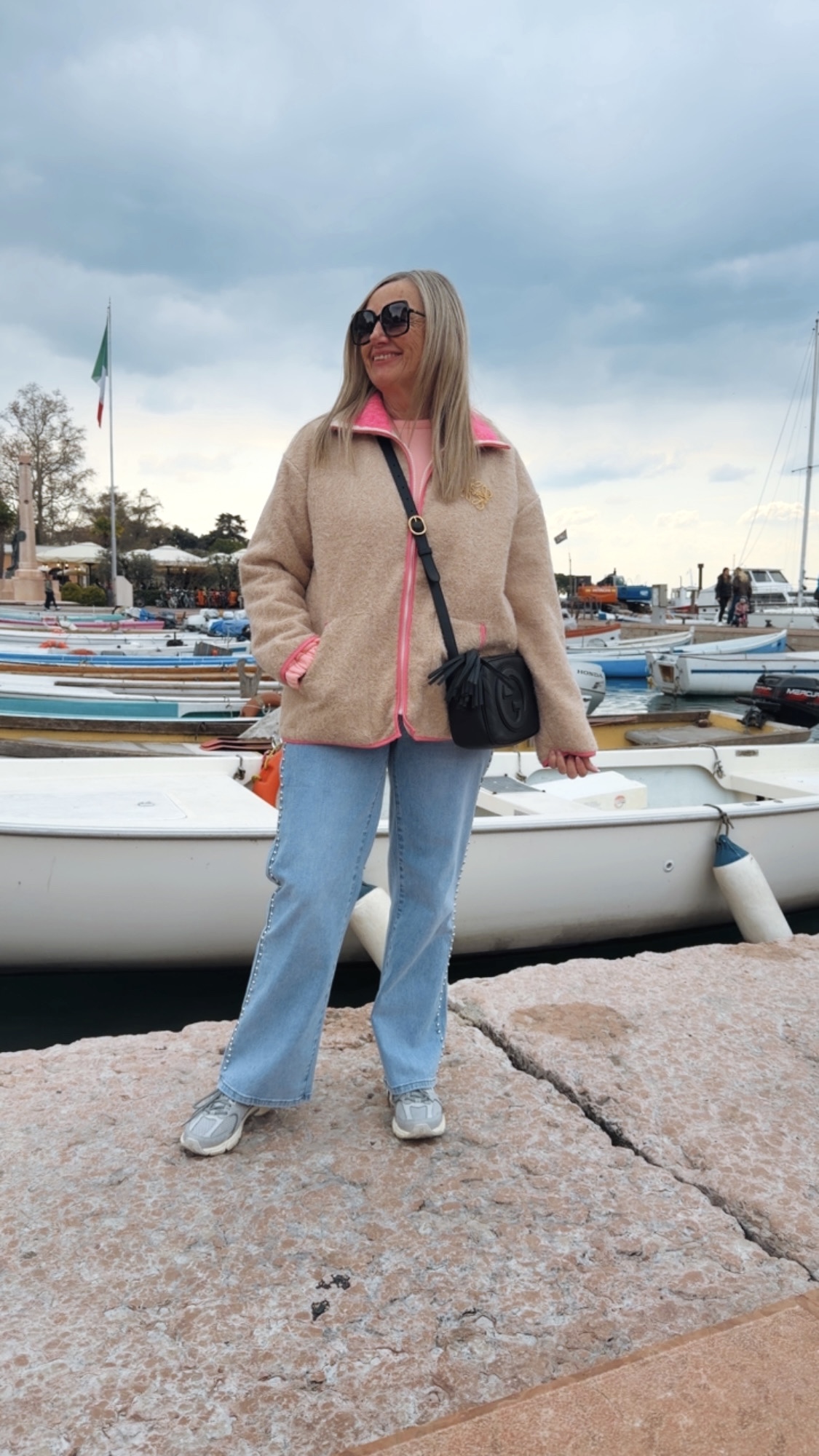 DUO COLOUR JACKE SAMMY Made in Italy 34- 42