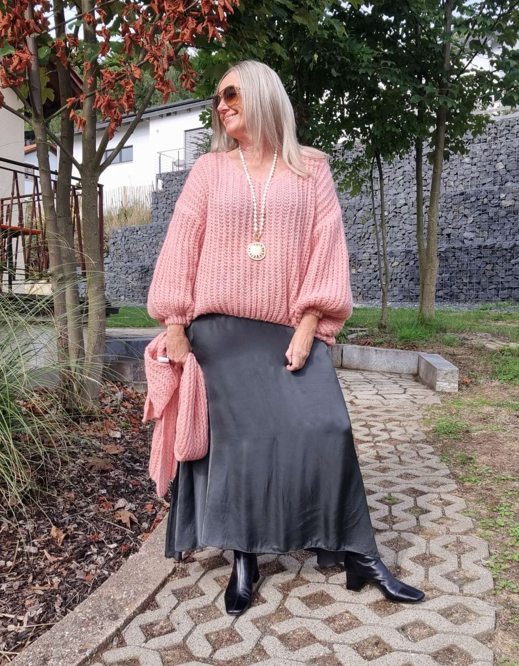 OVERSIZE KNIT SWEATER MALENA KORALLE Strickpullover Pullover 34-42/44 Made in Italy versch. Farben OVERSIZE KNIT SWEATER MALENA KORALLE Strickpullover Pullover 34-42/44 Made in Italy versch. Farben
