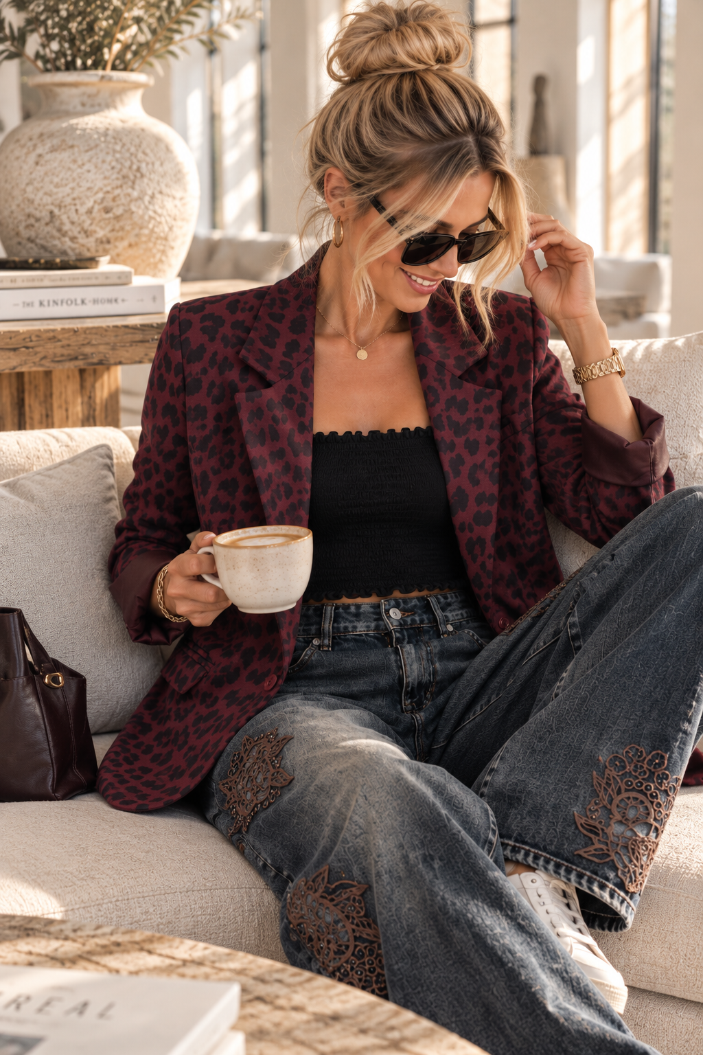 Leo-Blazer – lässig, modern I B0040 I Made in Italy 34-42