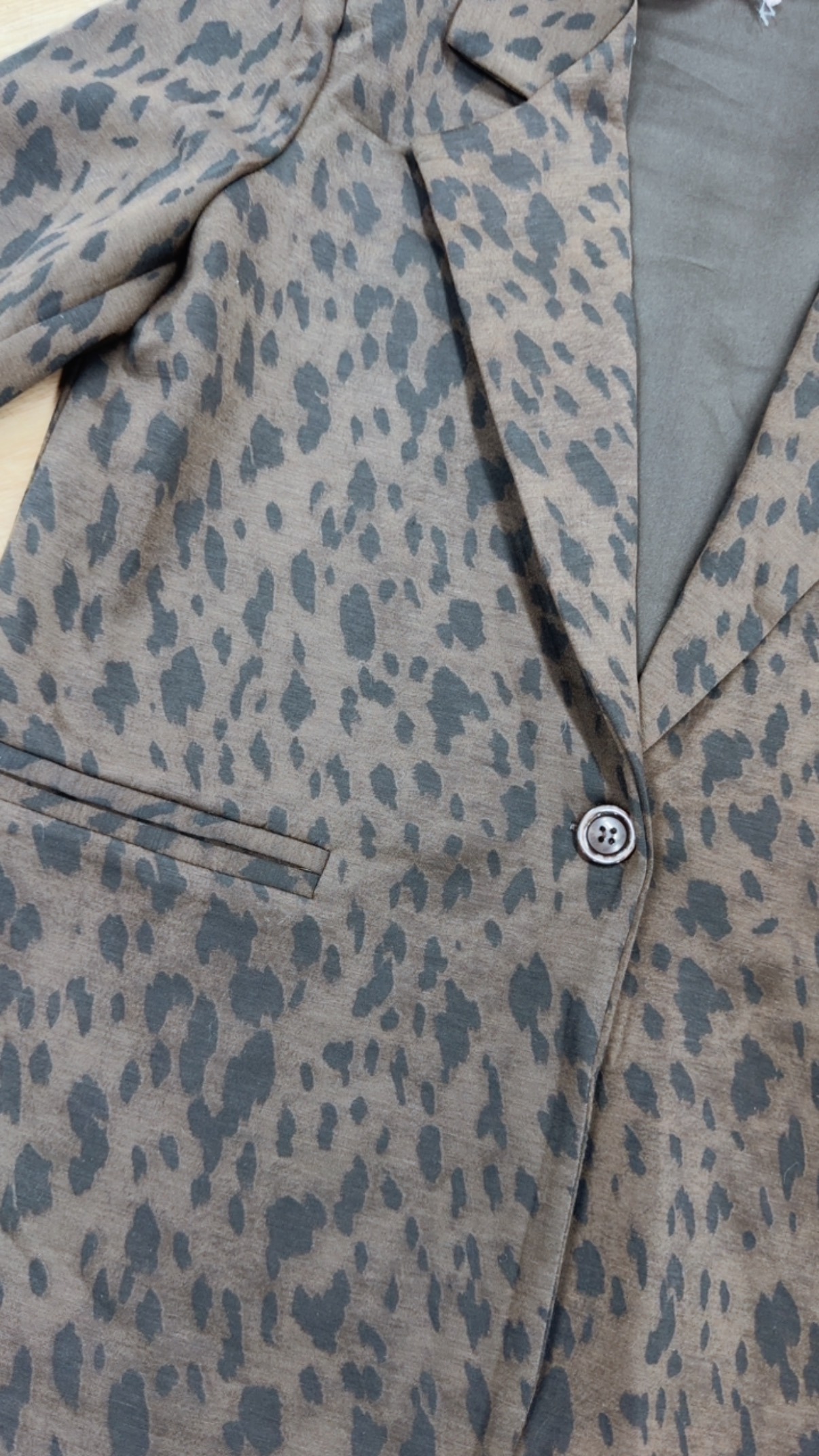 Blazer REH schoko/schwarz Lässig, bequem & stilvoll BL0187 I Made in Italy Größenartikel
