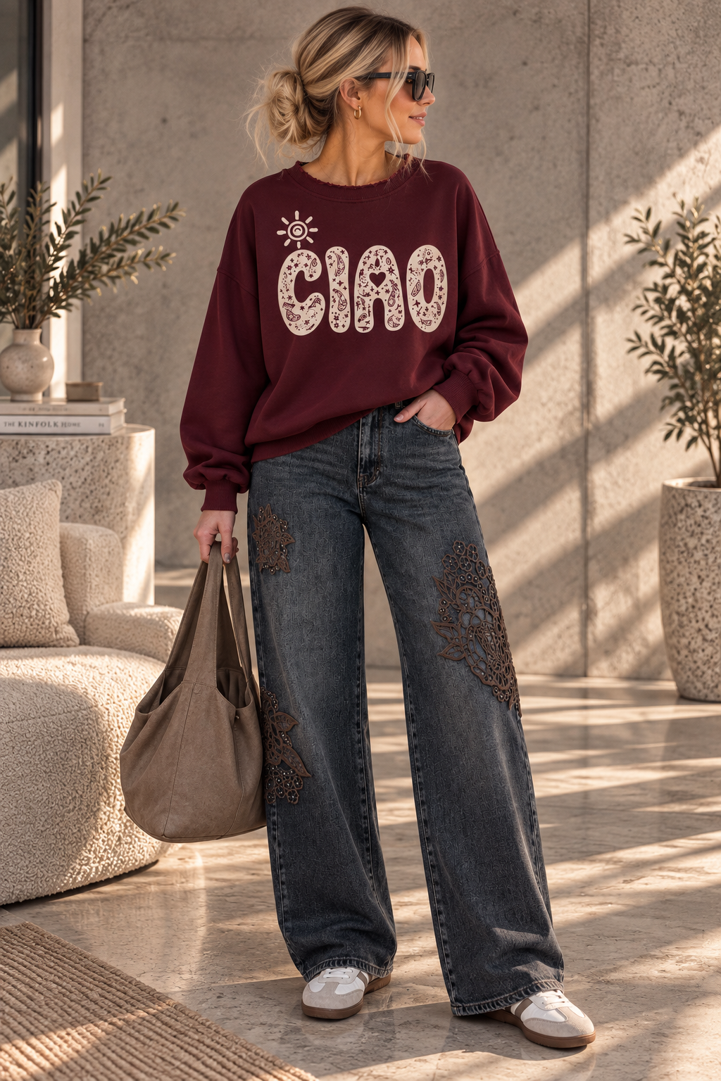CIAO Statement Sweater I SW0126 I 34-42 I Made in Italy