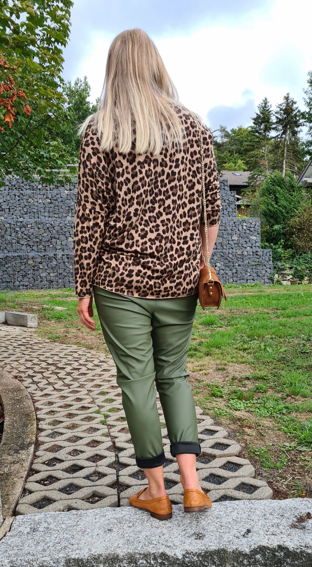 LIGHT KNIT LONGSLEEVE SHIRT MARIKA LEO CAMEL Basic Langarm Pullover Leopard Sweater Made in Italy 34-42 LIGHT KNIT LONGSLEEVE SHIRT MARIKA LEO CAMEL Basic Langarm Pullover Leopard Sweater Made in Italy 34-42