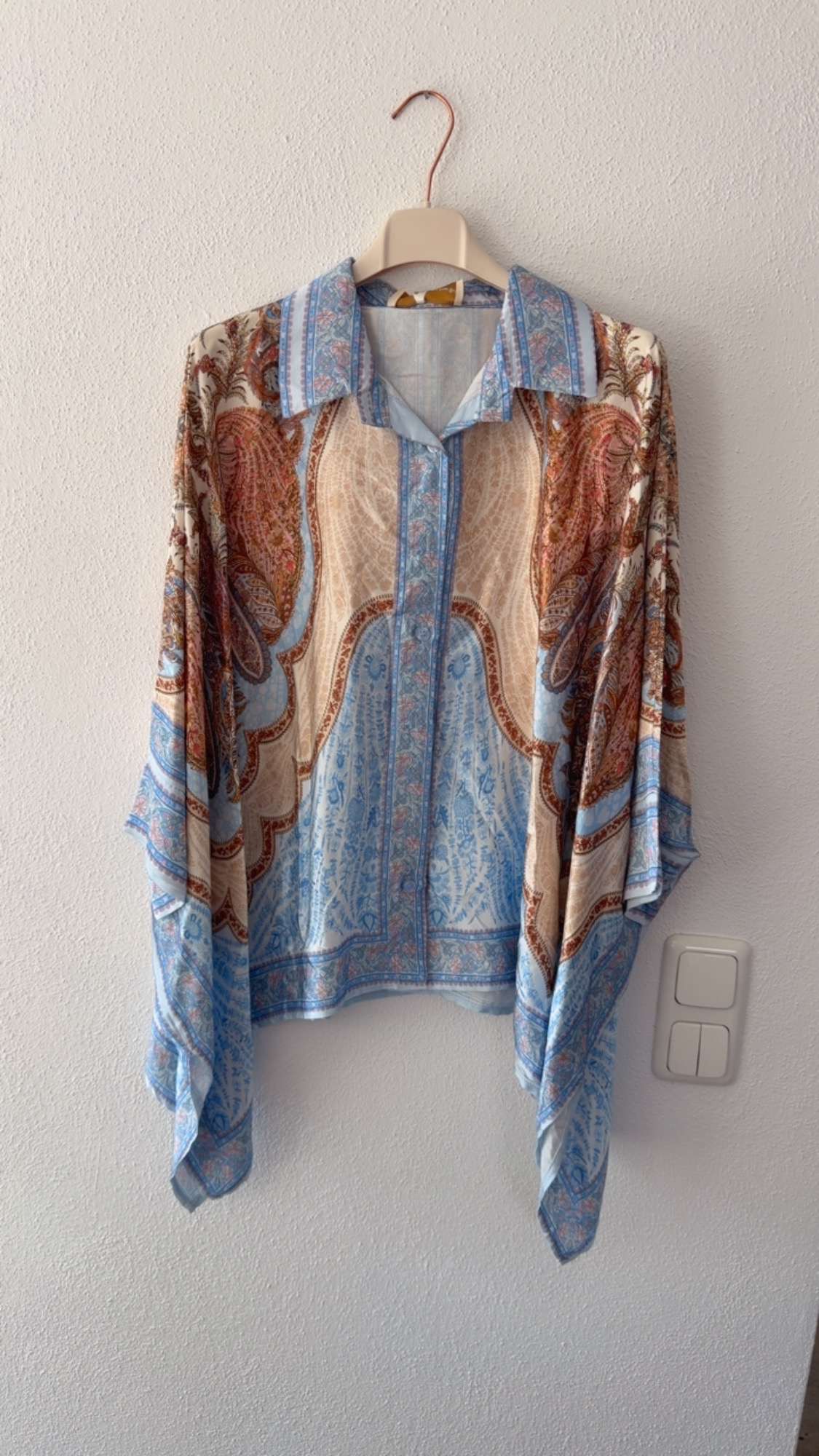 Silky Signature Bluse „Aurelia“ Made in Italy Gr. 34-44/46 Premium Kollektion