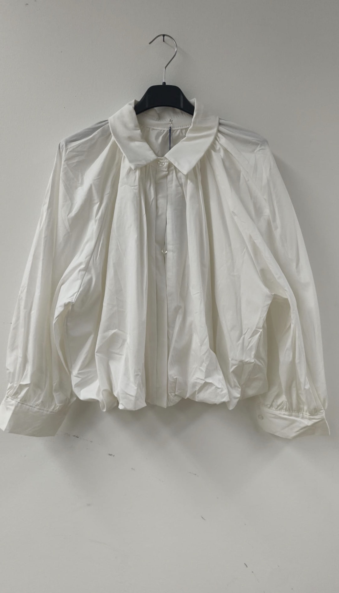 Ballonbluse „Vittoria“ – Made in Italy 🇮🇹  34-42 Basic Bluse