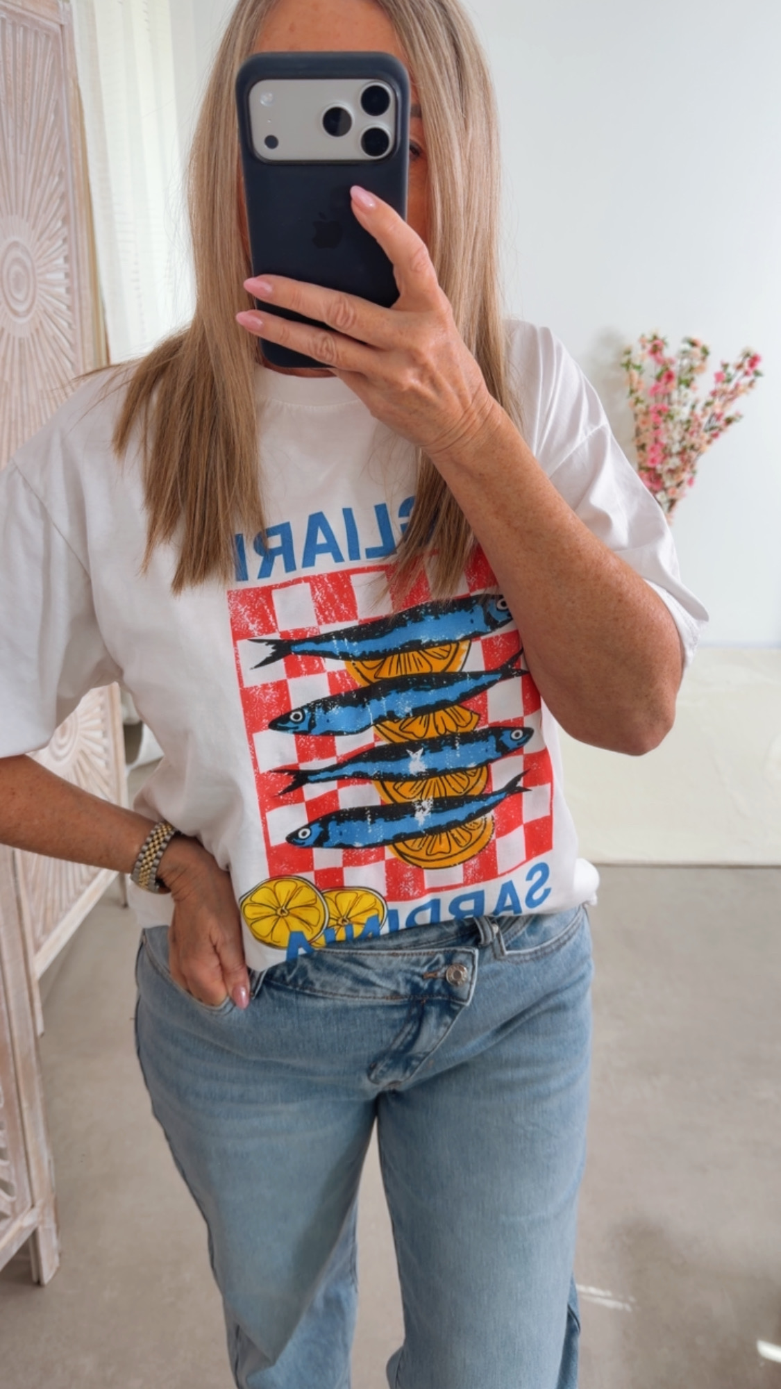 🤍🌴✨ Statement T-Shirt Elowira Made in Italy 34-42/44